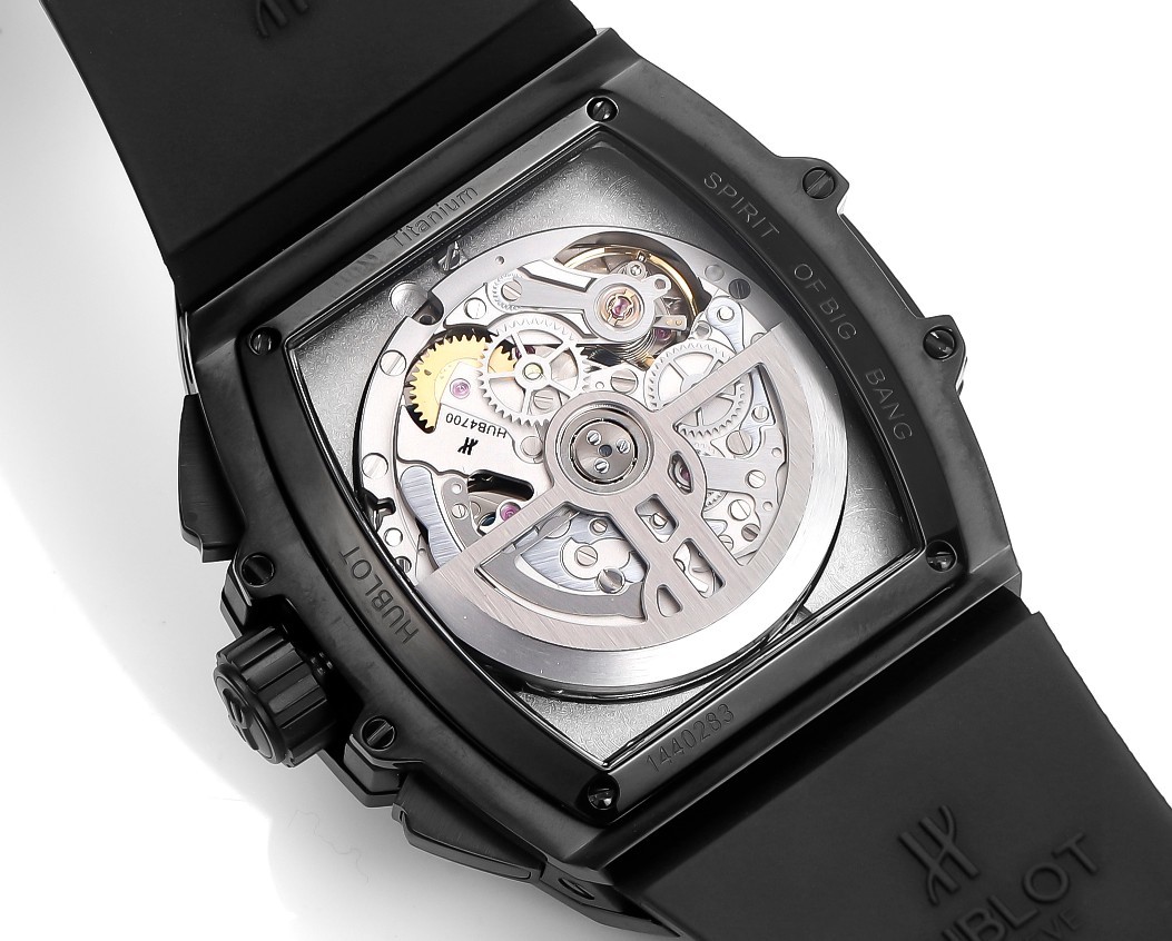 Hublot SPIRIT OF BIG BANG Chronograph, 45 mm Textured rubber strap(1:1 replica) - Top club
