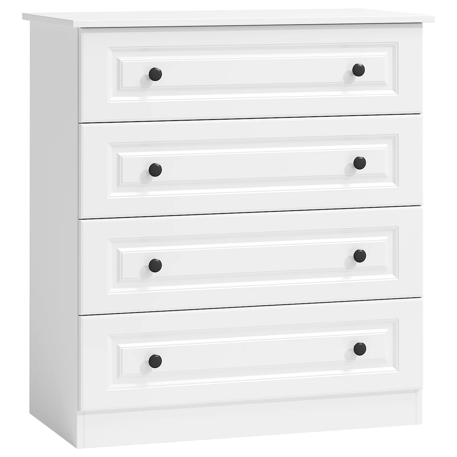 IDEALSOUL Dresser, Black Dresser Tall dresser with Large Storage Space, 4 Drawer Dresser for Bedroom, Hallway, Entryway - Image 25