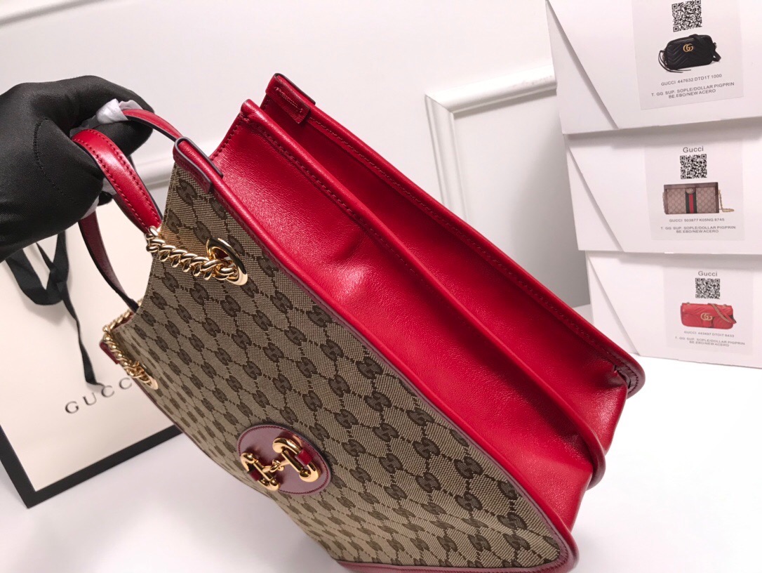 Replica Gucci Horsebit 1955 Medium Tote Bag1:1High-quality replica