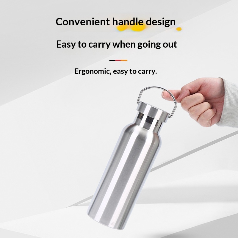 American Style 304 Stainless Steel Vacuum Thermos Cup Sports Outdoor Drink Thermoses Vacuum Insulated Thermoses Vacuum Flasks