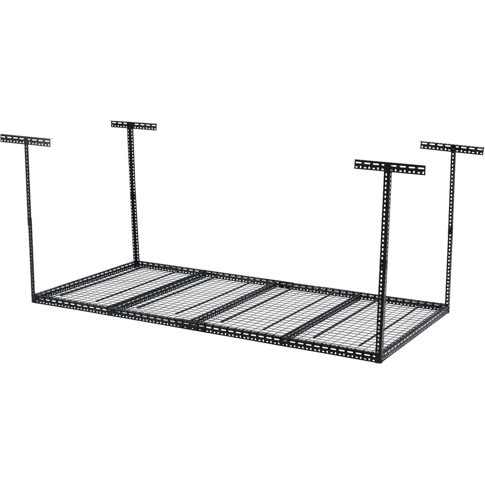 M optimized Overhead Garage Storage Rack 4' x 6' Adjustable Ceiling Rack, 330lb Weight Capacity, 22