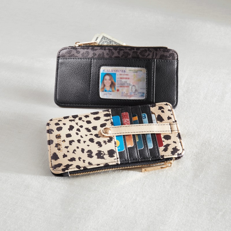 Zippered Wallet - MIDNIGHT VELVET CATALOG