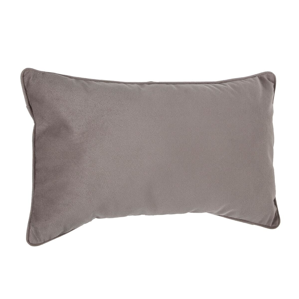 Cushion "Linah" Taupe grey, 30x50 cm