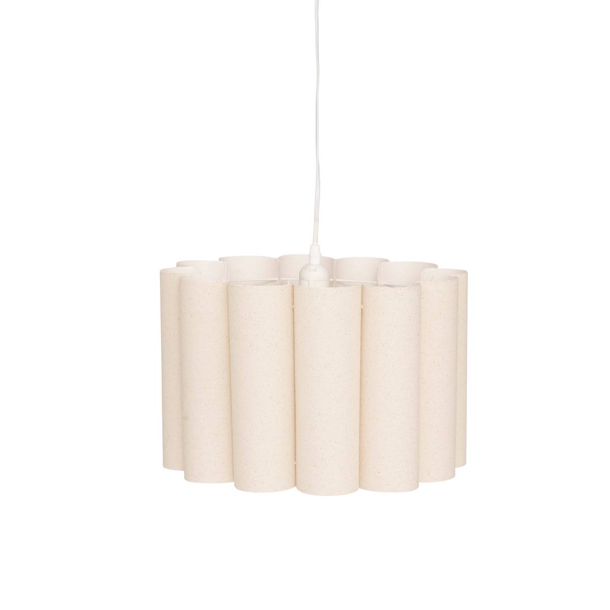 Pendant Light "Rona" Beige, H.120 cm