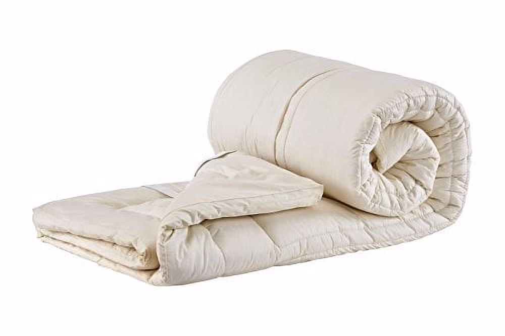 Sleep & Beyond myTopper?, 100% Washable Wool Mattress Topper, Full 54x7