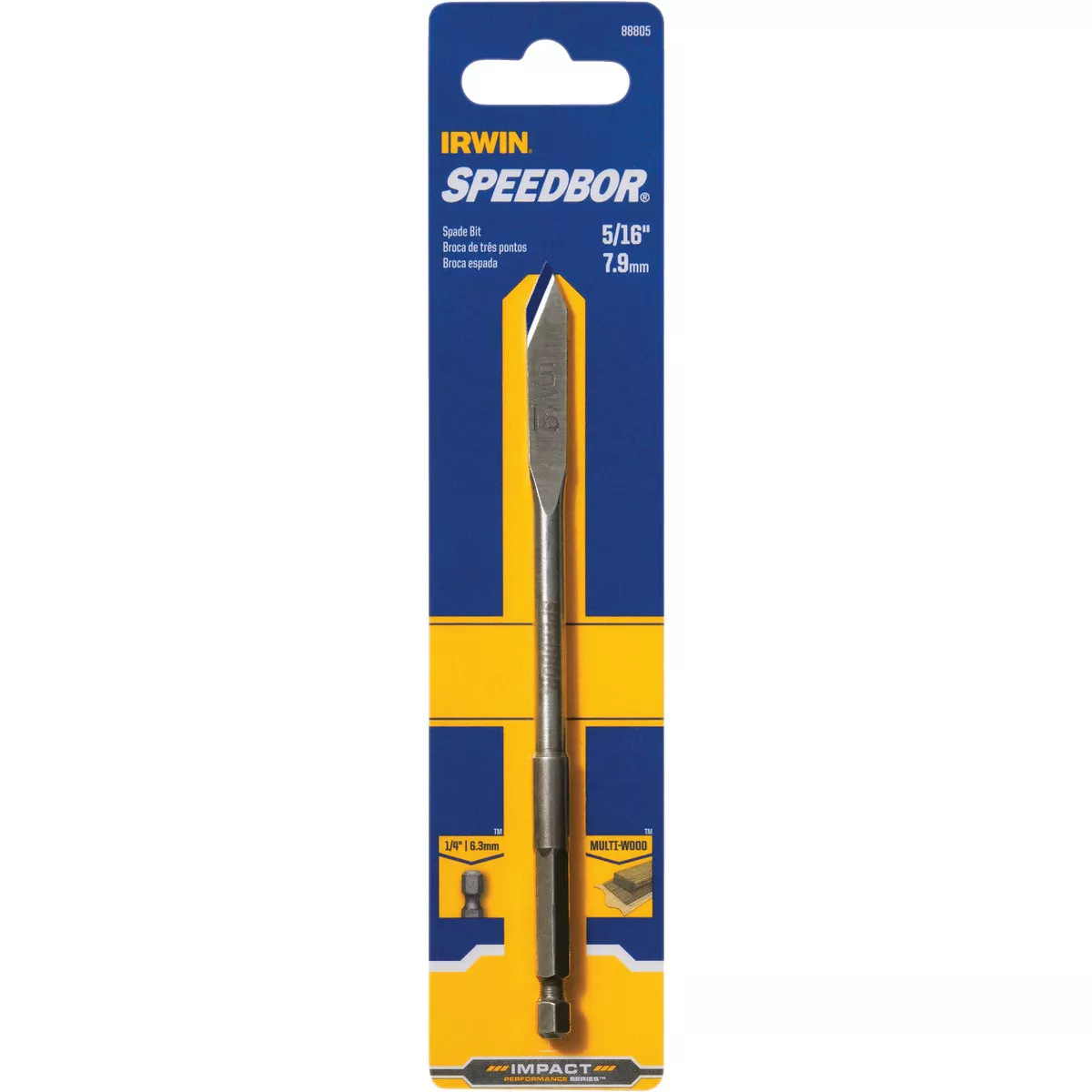 Irwin Speedbor 5/16 In. x 6 In. Spade Bit