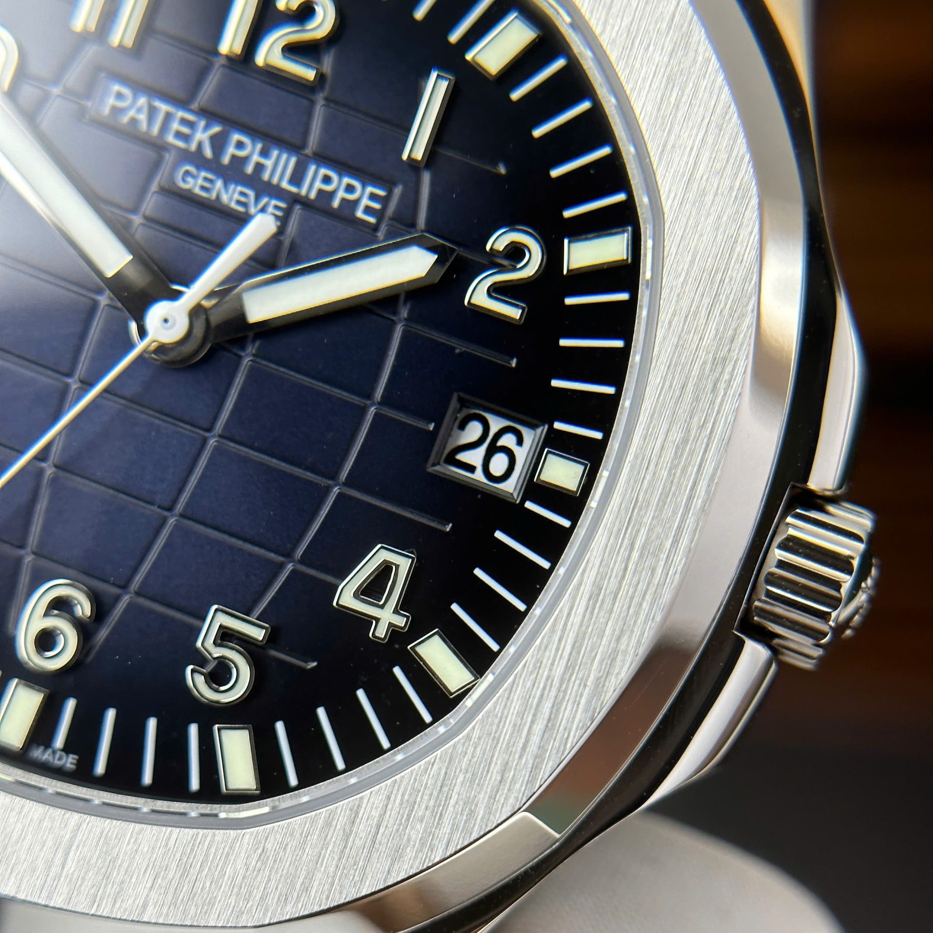 Patek Philippe Aquanaut 5168G Blue Dial Best Replica Watch Custom Like Auth 42.2mm - Top club