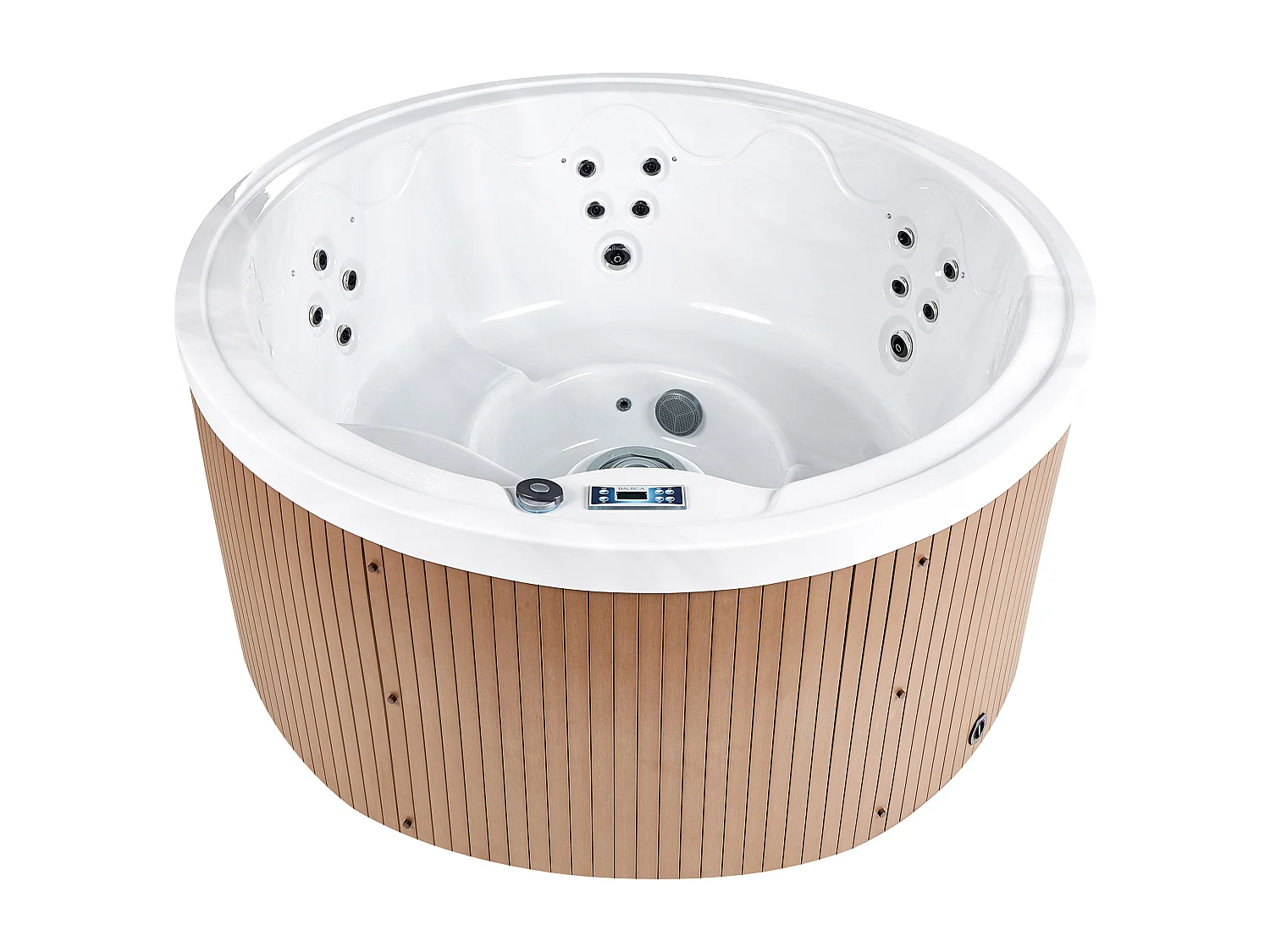 Spa d'extérieur avec LED MARFIL Marron