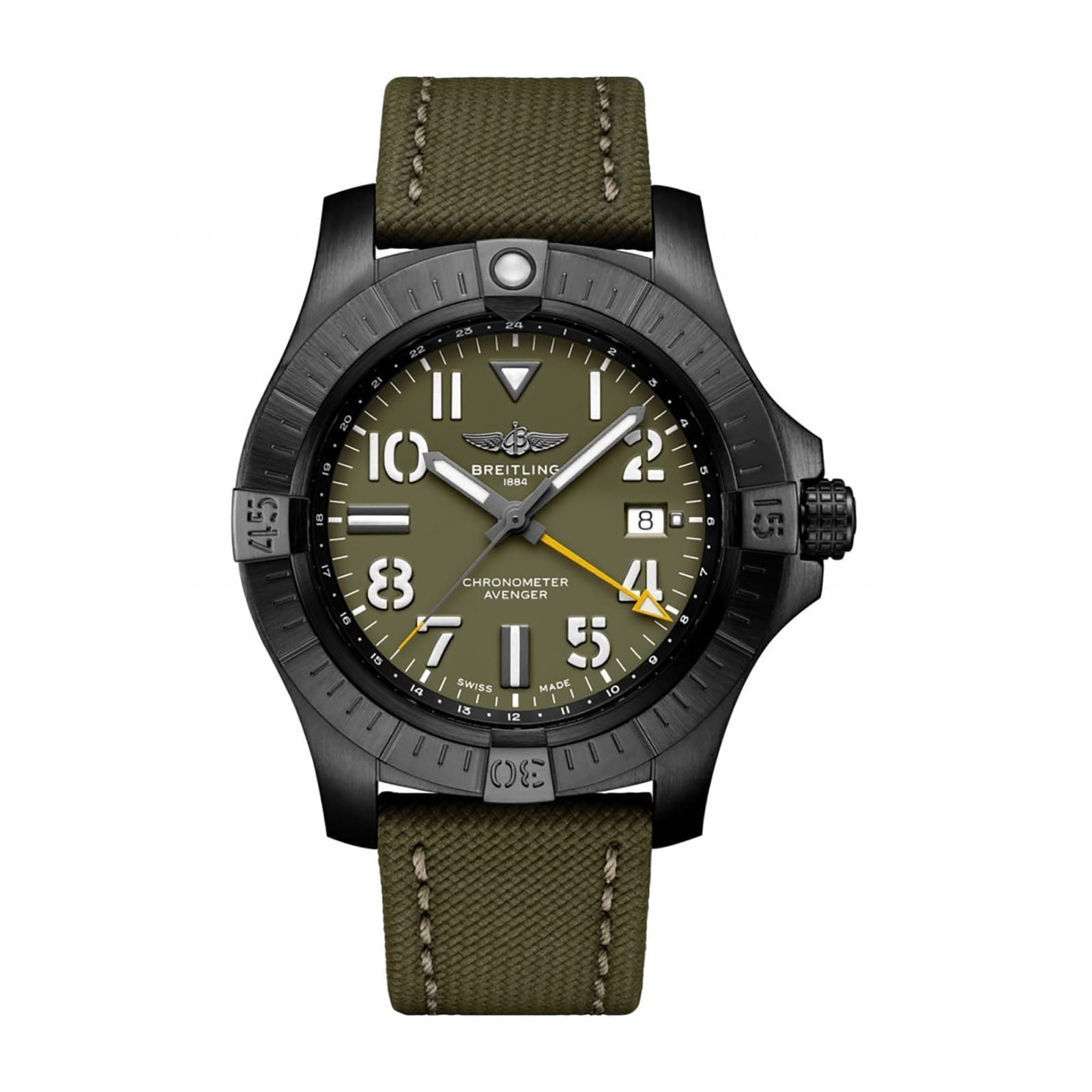 Fake Breitling Replica Watches Avenger Automatic Gmt 45 Night Mission Limited Edition(1:1 replica) - Top club