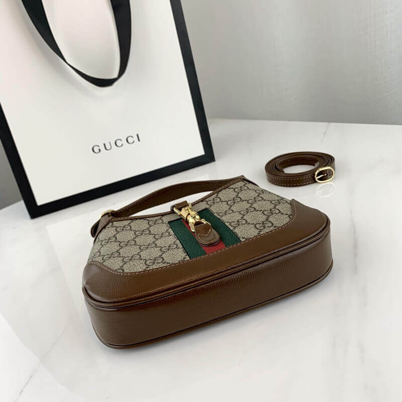 Replica Gucci Jackie 1961 Mini Hobo Bag 6370921:1High-quality replica