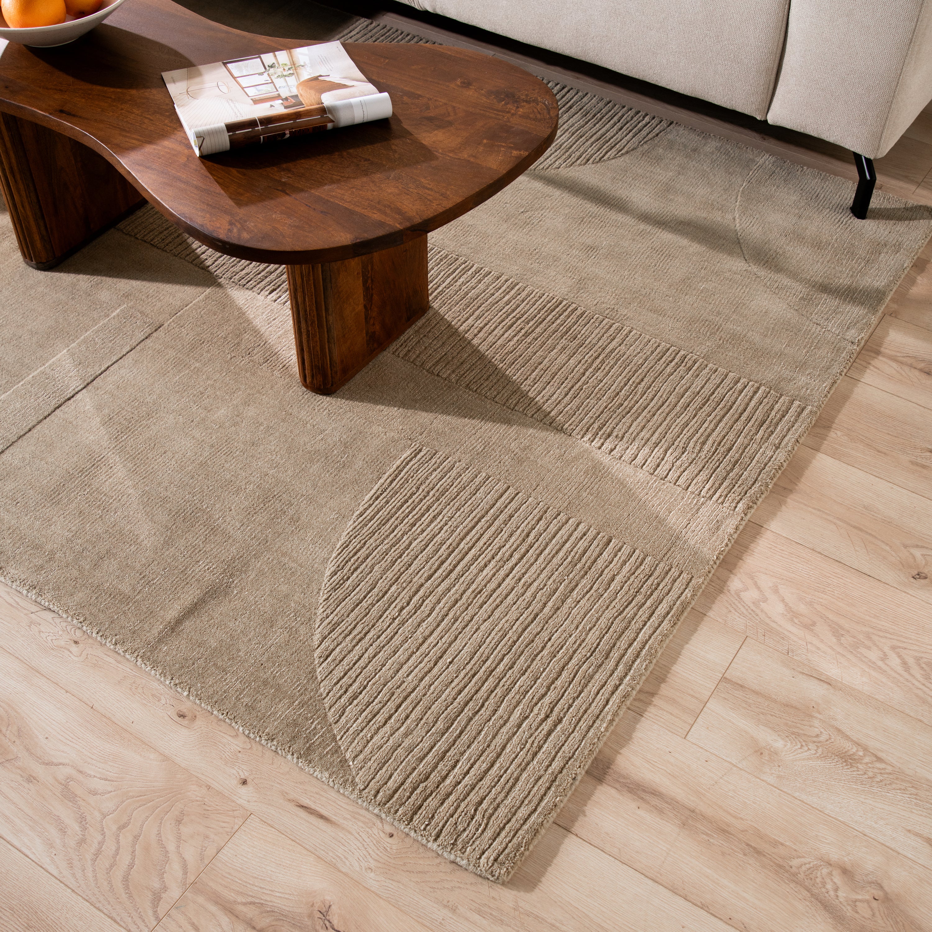 Blokker Shapes Vloerkleed 160 x 230 cm - Sage Green