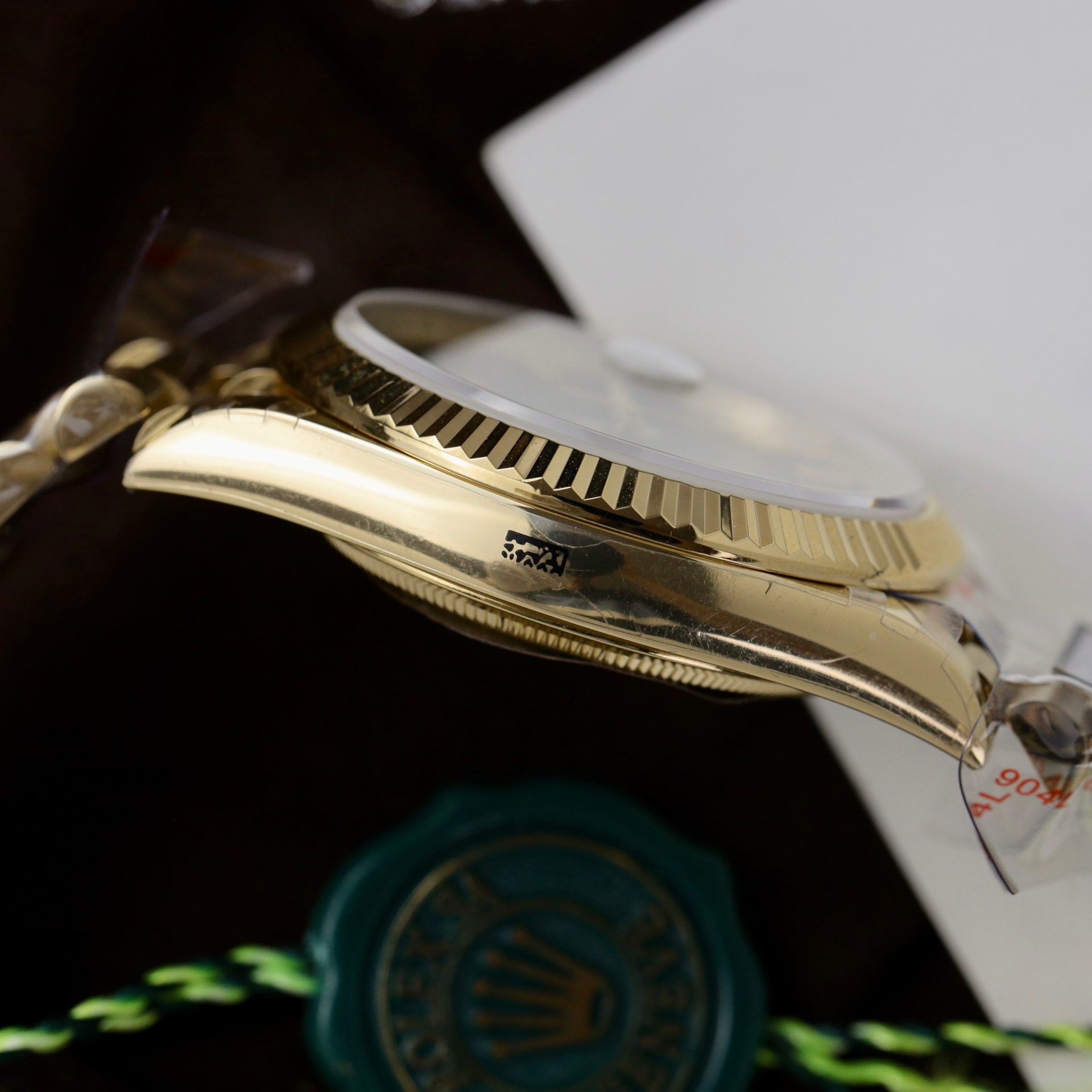 Rolex Replica Watch Day-Date 228238-0069 Green Ombre 185 Grams QF Factory 40mm - Top club