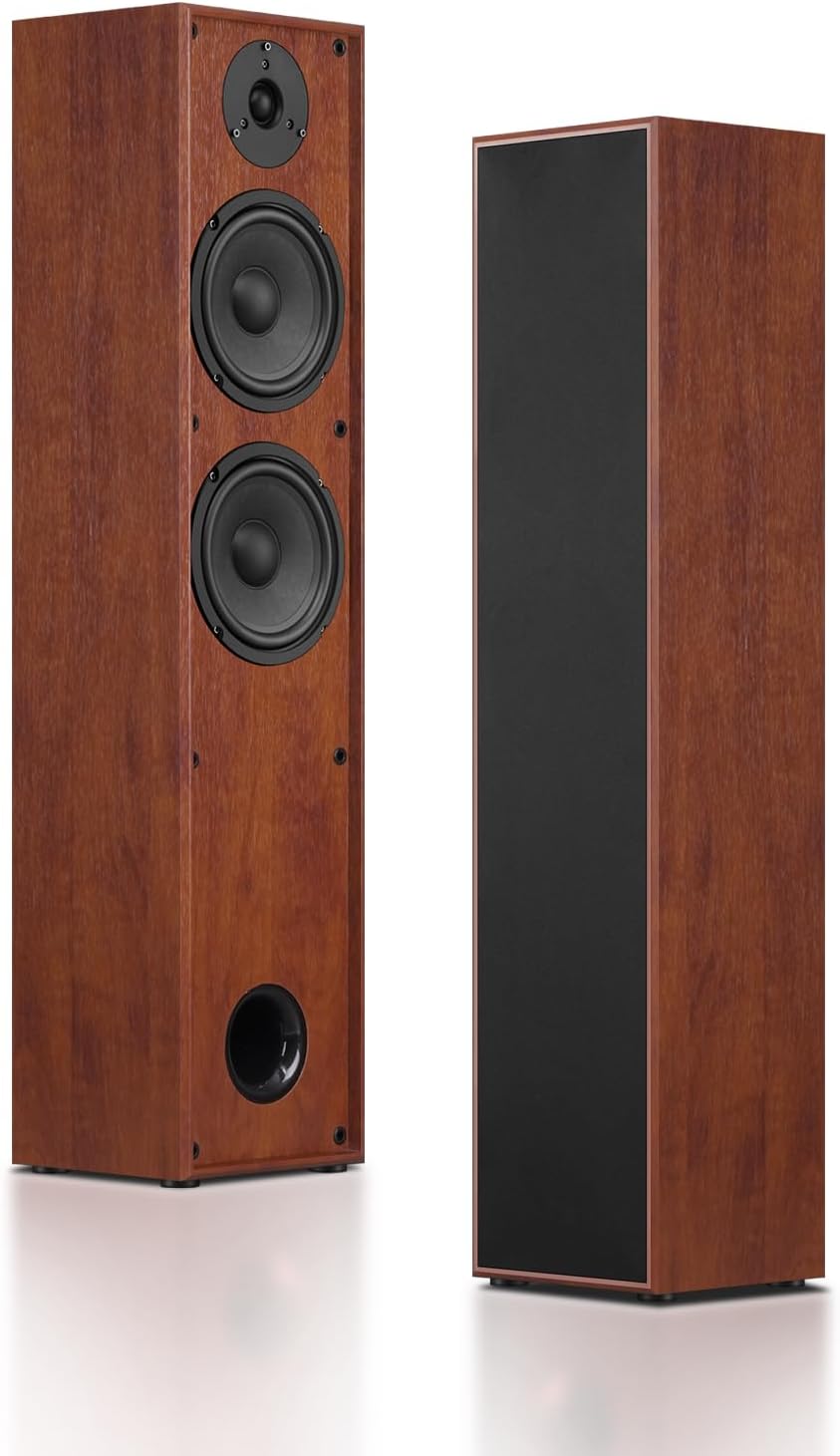 Elimavi Passive Floorstanding Stereo Speakers, Tower Design with 1