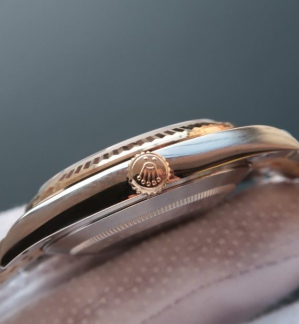 Replica Rolex DateJust II 41mm SS/YG Silver Dial Stick Marker SS/YG Bracelet A2836 - Elite Watch Atelier