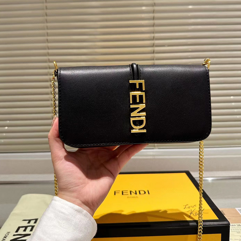 FENDI Fendigraphy Messenger bag(Replica) - Replicaclubs