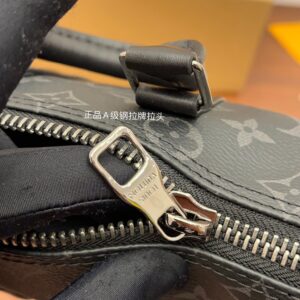 Louis Vuitton Keepall Bandoulière 25 Bag in Monogram Eclipse1:1High-quality replica