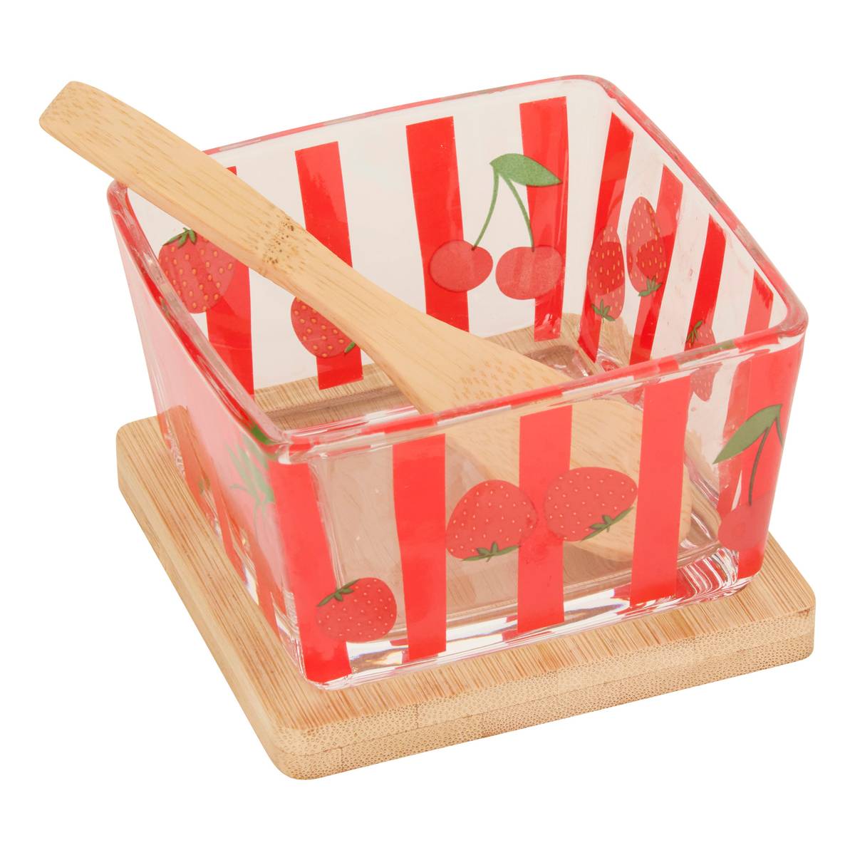 "Fruity" Tapas Appetizer Set Glass, 13x9.3 cm