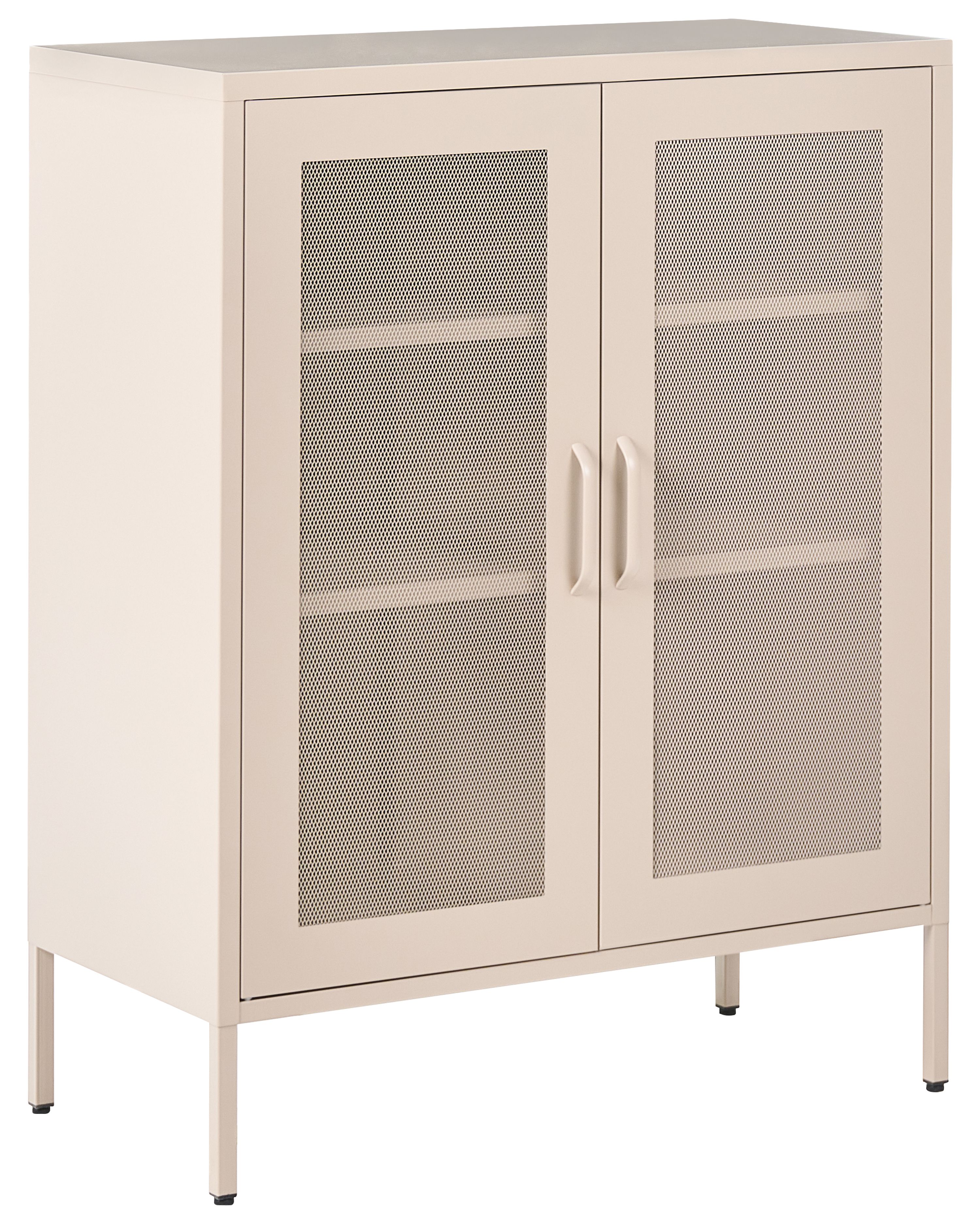 Cabinet WAKATIPU Metal Light Beige