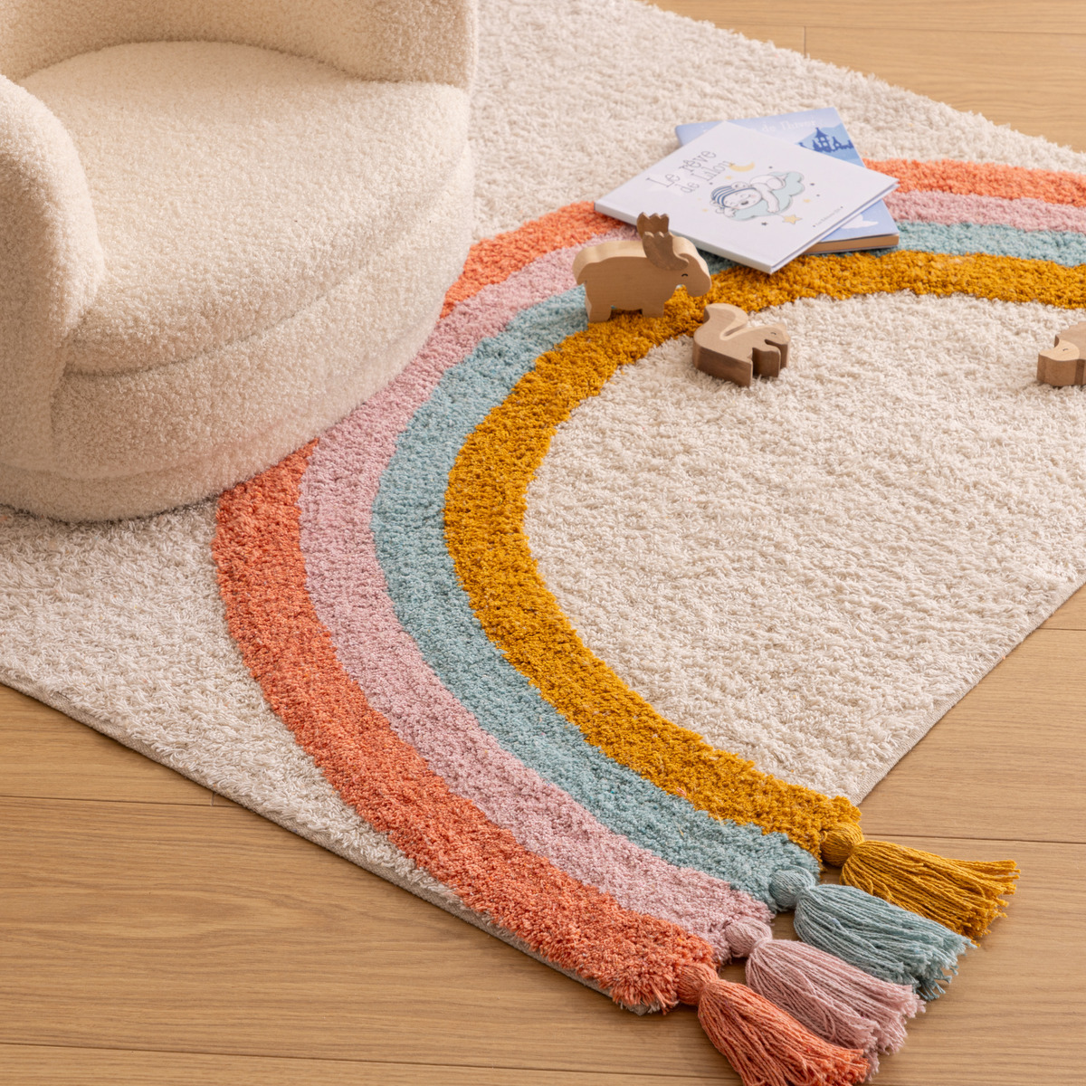 Kids rug "Map" 100x150 cm
