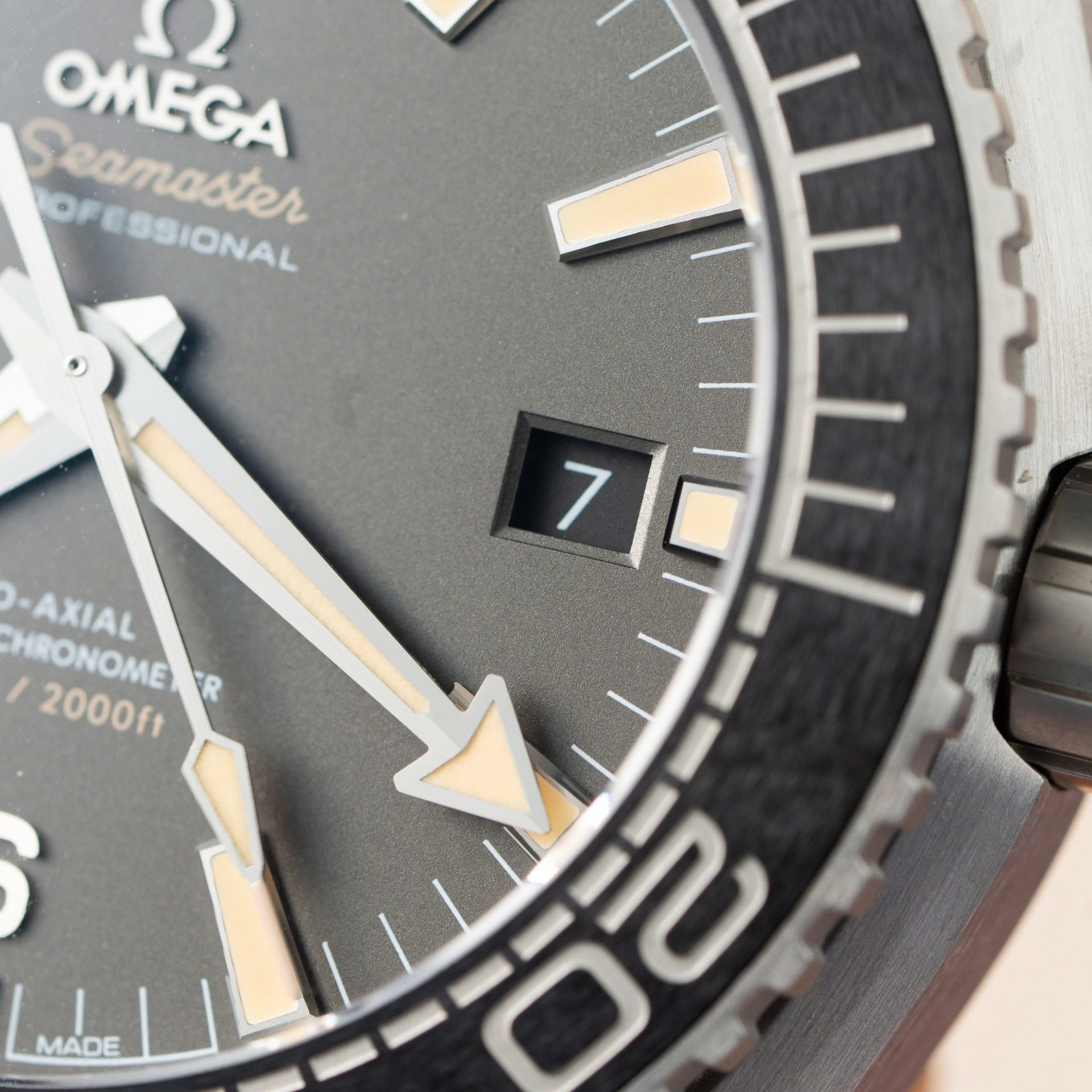 Omega Replica Watch Seamaster Planet Ocean Black Dial Rubber Strap Factory VS 43.5mm - Top club