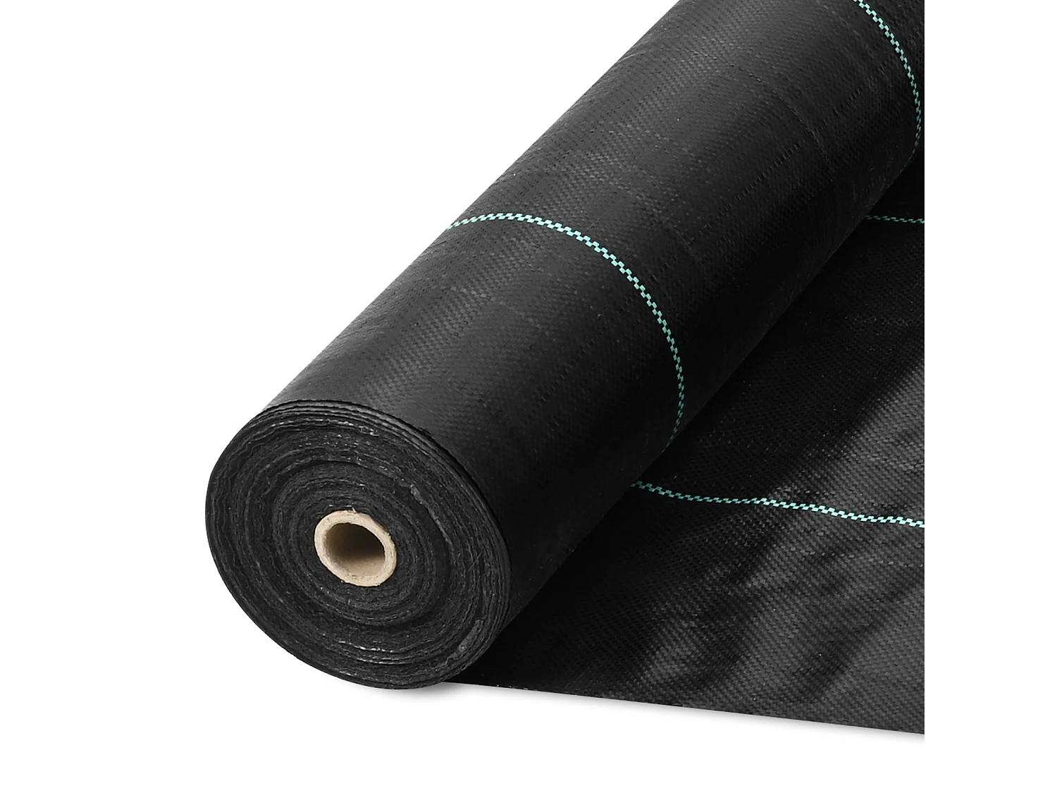 Toile de Paillage，SucceBuy Tissu Anti-mauvaises Herbes, 1,8 x 30,5 m, Tapis de Contrôle des Mauvaises Herbes Tissé en Polypropylène très Résistant