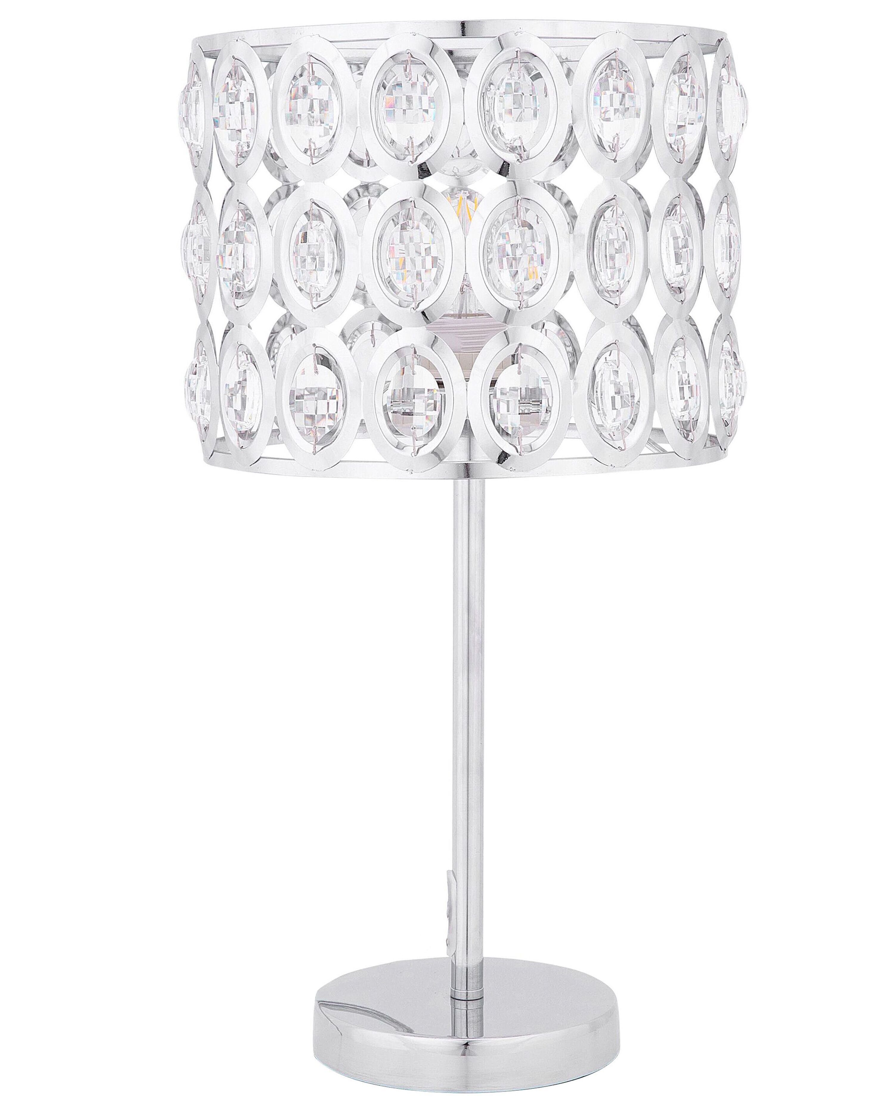 Table Lamp TENNA Crystal Silver