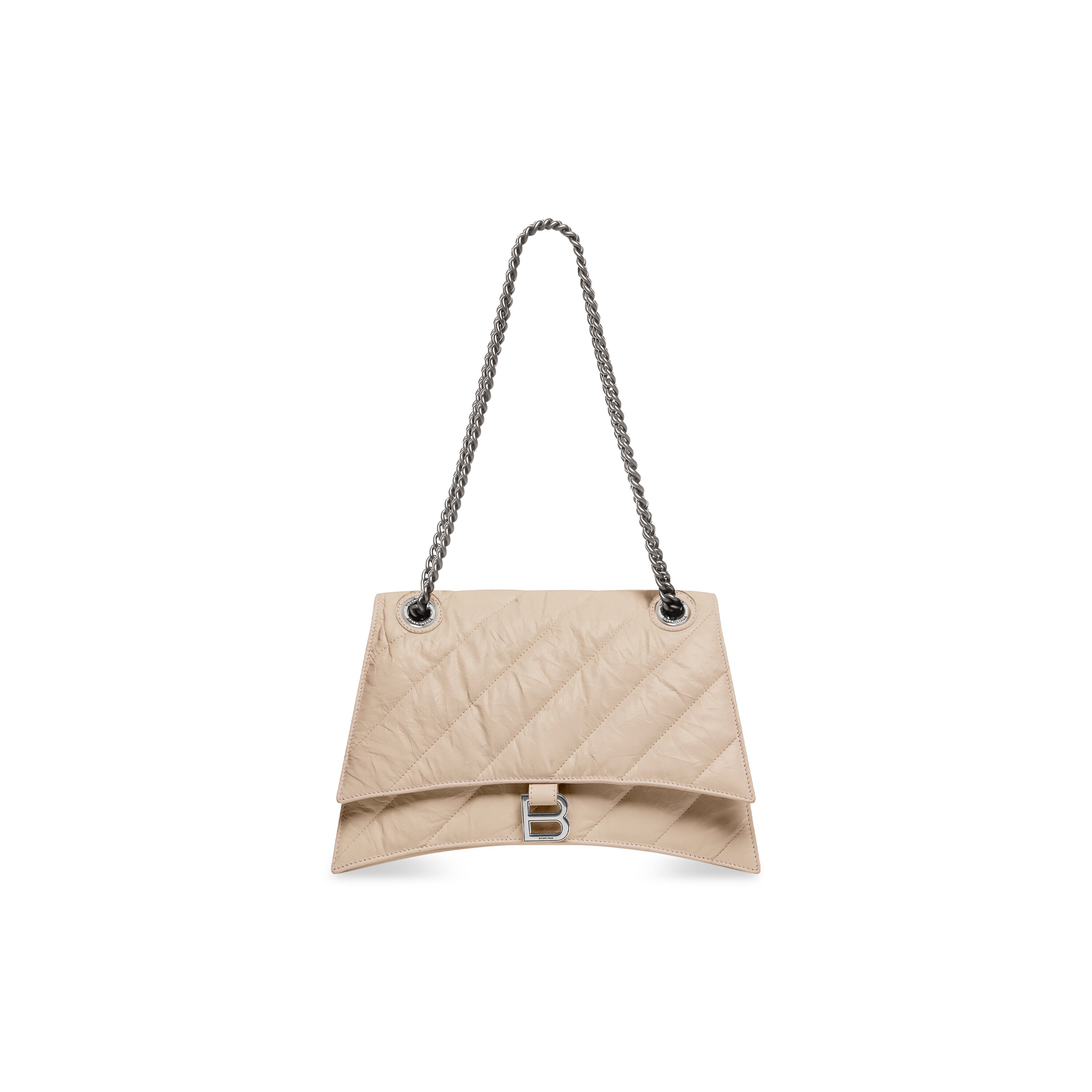 WOMEN'S CRUSH MEDIUM CHAIN BAG QUILTED IN SAND - Replicaclubs