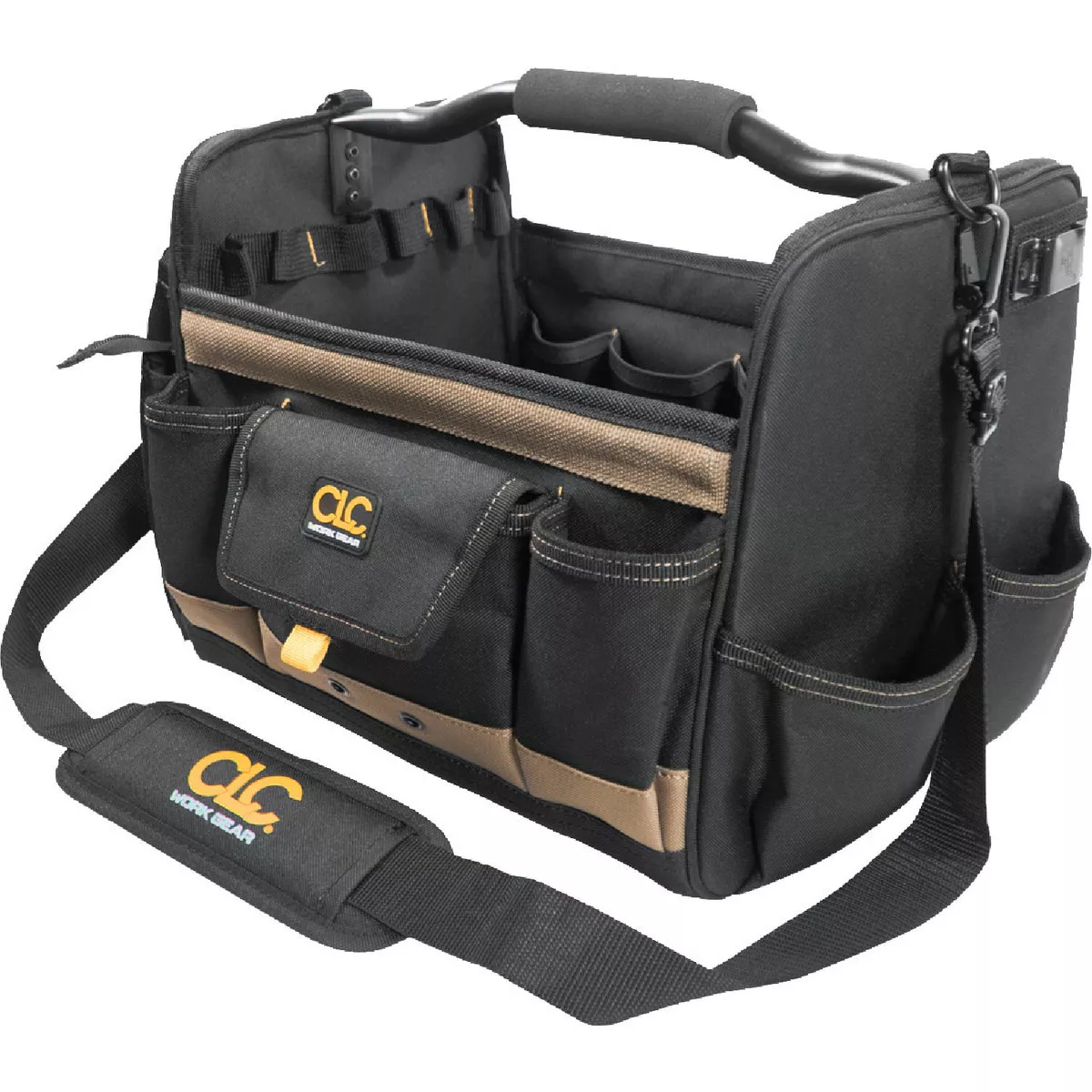 CLC 14 In. 21-Pocket Open Top Soft Sided Tool Tote