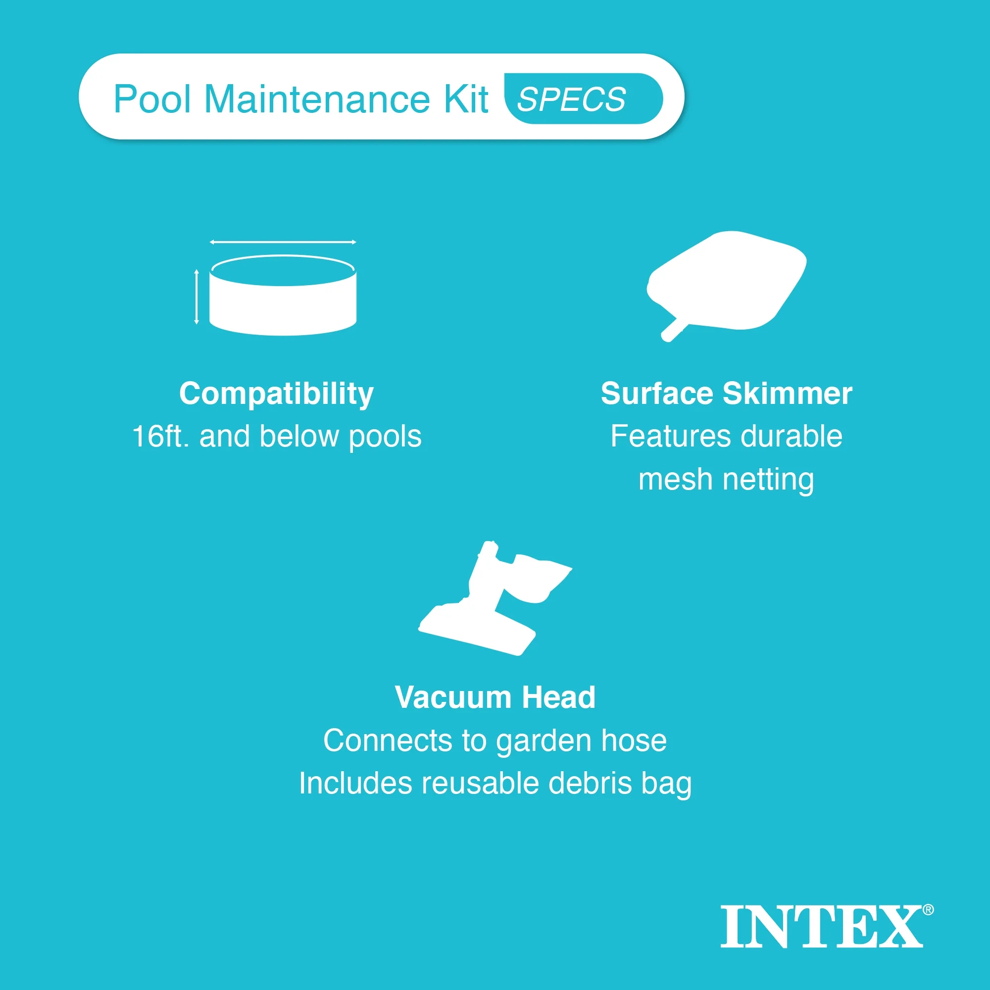 Intex 26719EH 14ft x 42in Prism Frame Above Ground Swimming Pool with Pump - Image 36