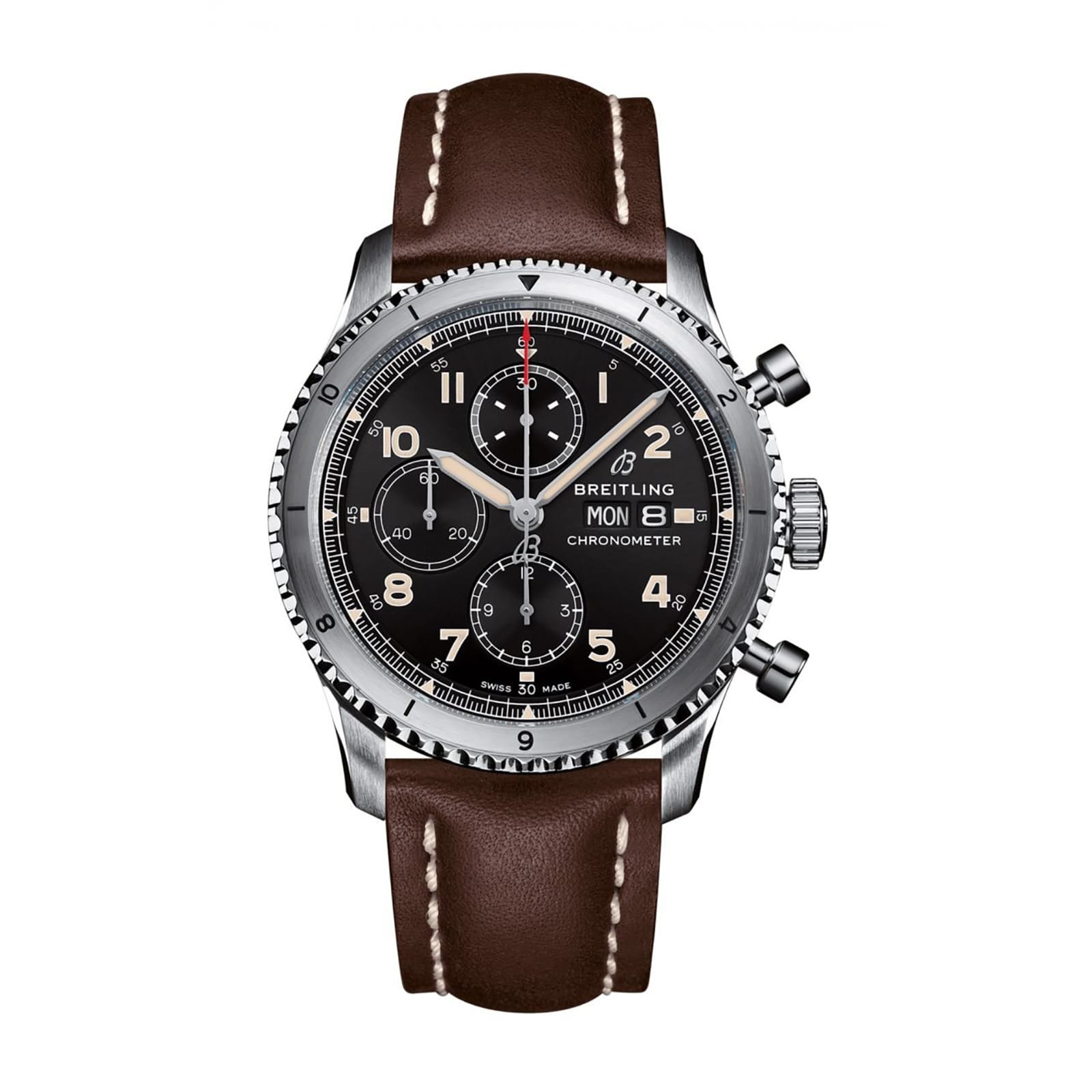 Fake Breitling Replica Watches AVIator 8 Chronograph 43(1:1 replica) - Top club