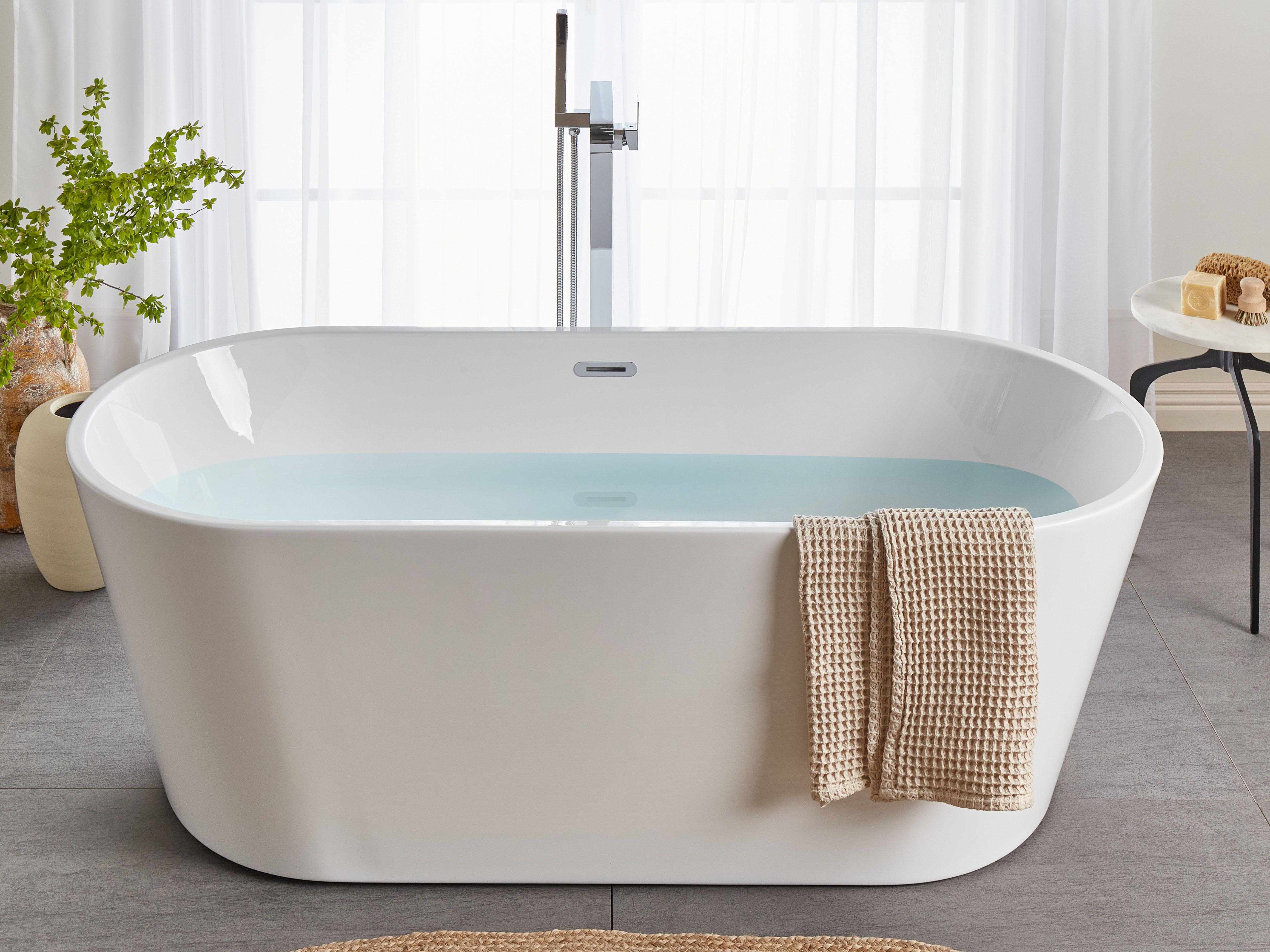 Freestanding Bathtub HAVANA 1700 x 730 mm White