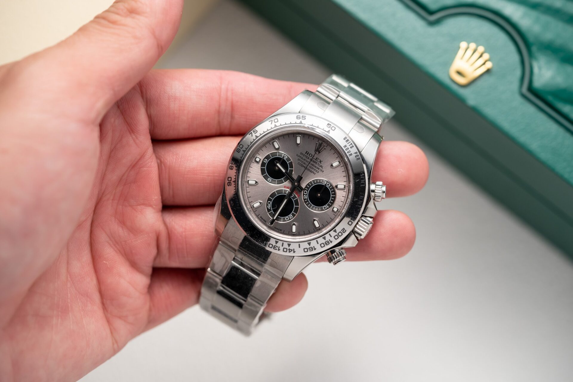 Rolex Replica Watch Daytona Cosmograph 116509 Gray Dial Clean Factory 40mm - Top club