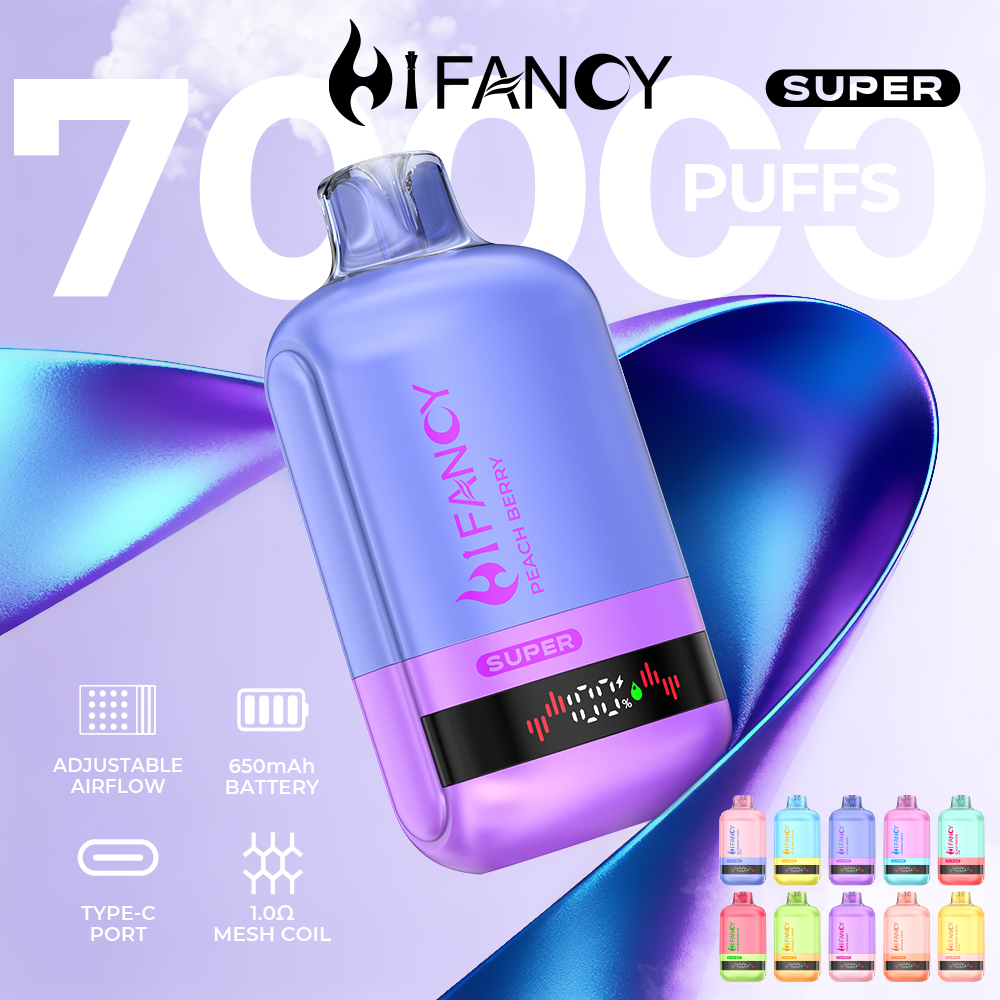HIFANCY SUPER 70000 Puffs Disposable Vape (10 Pack)