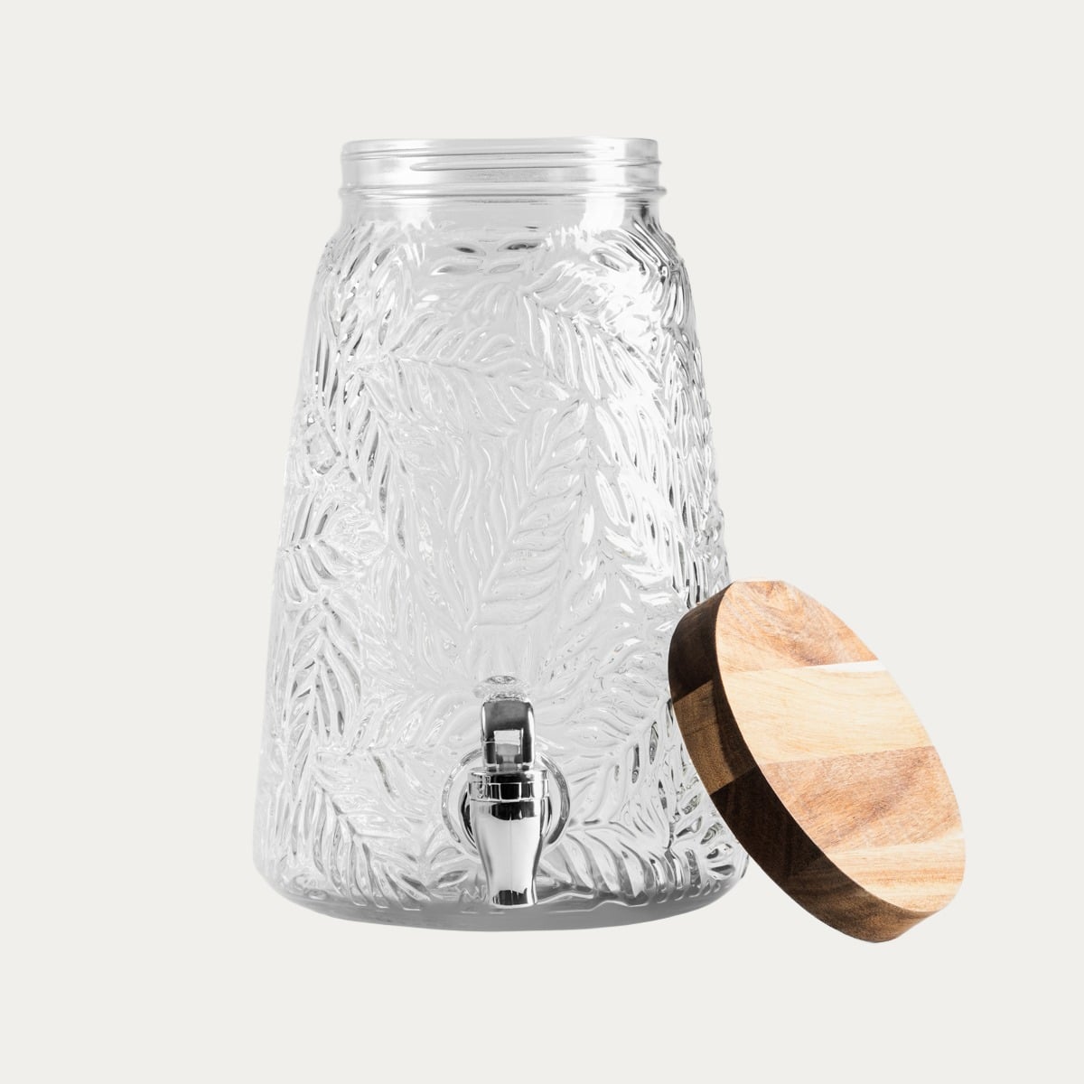 Słoik REMO z kranikiem i drewnianą nakrywką 3,5 l