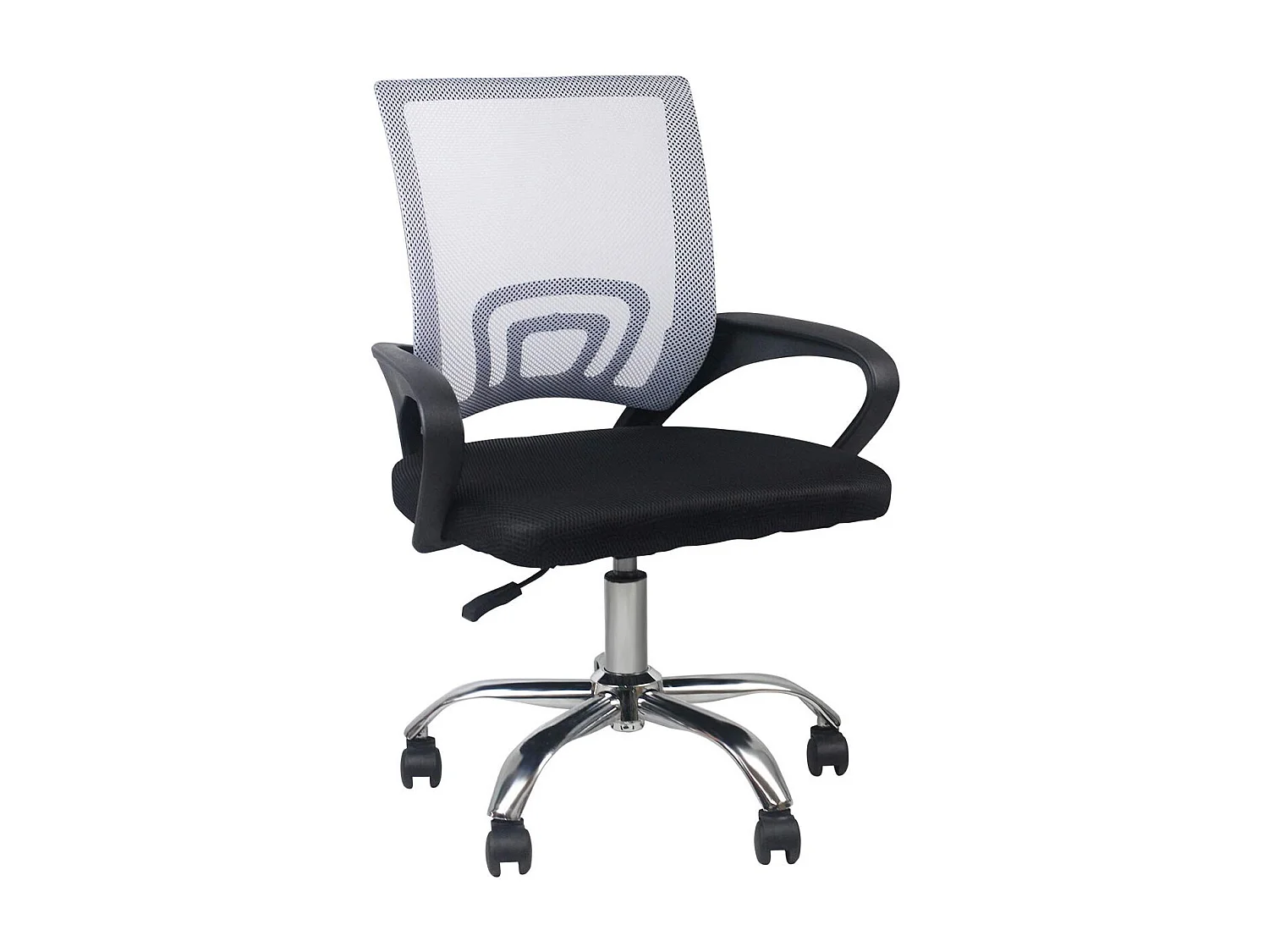 Chaise de bureau classique à roulettes 95x65x52cm Thinia Home