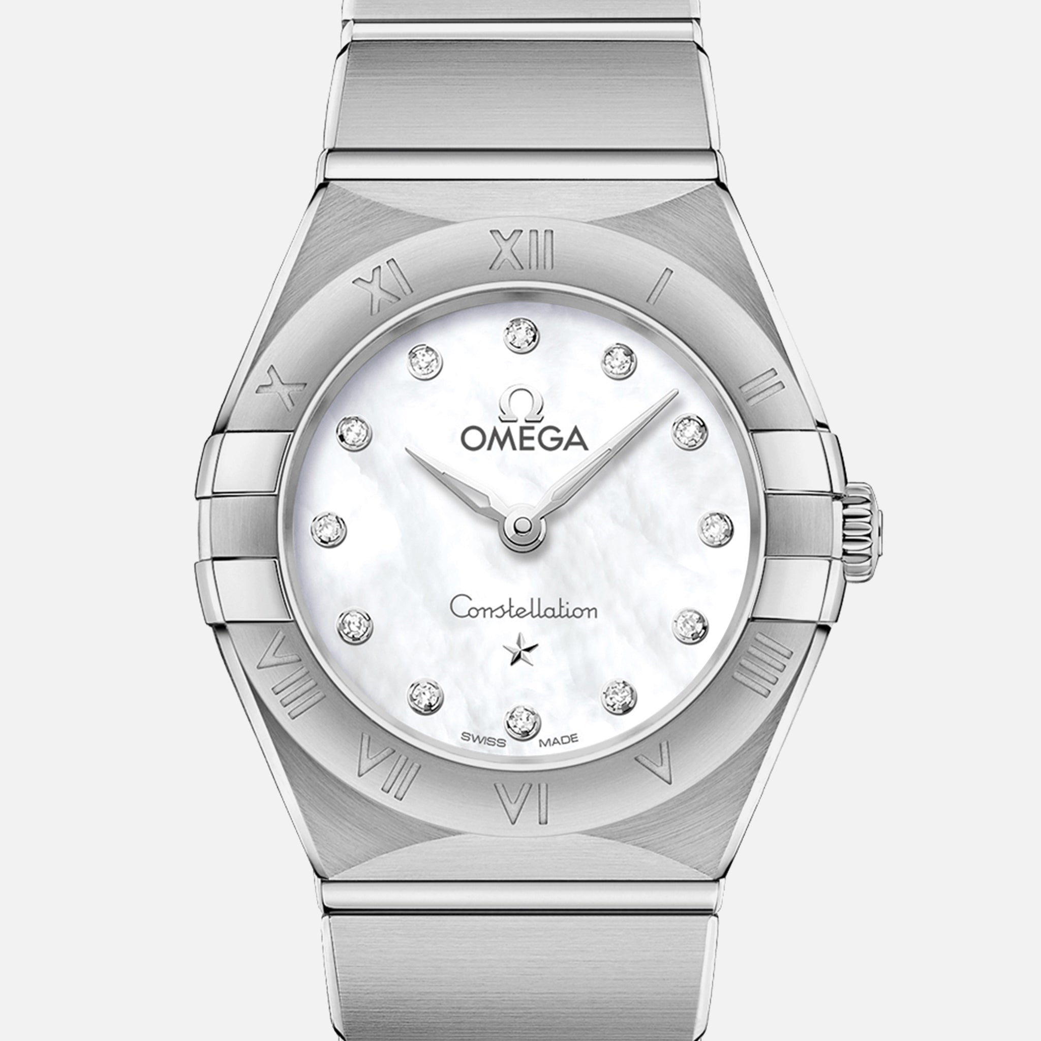 Constellation Quartz 25mm Mother-Of-Pearl Dial With Diamonds(1:1 replica) - Top club