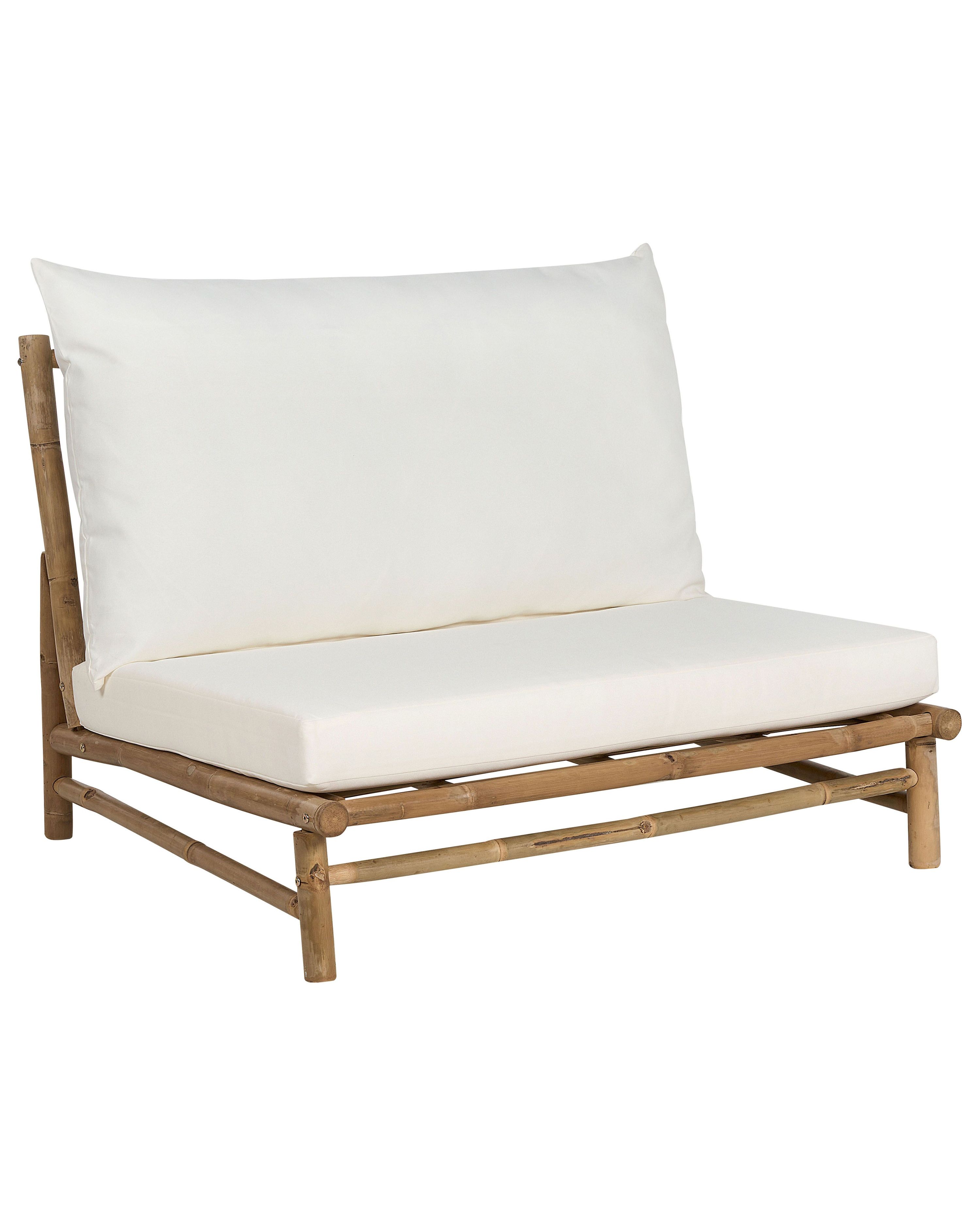 Garden Chair TODI Bamboo Off-White