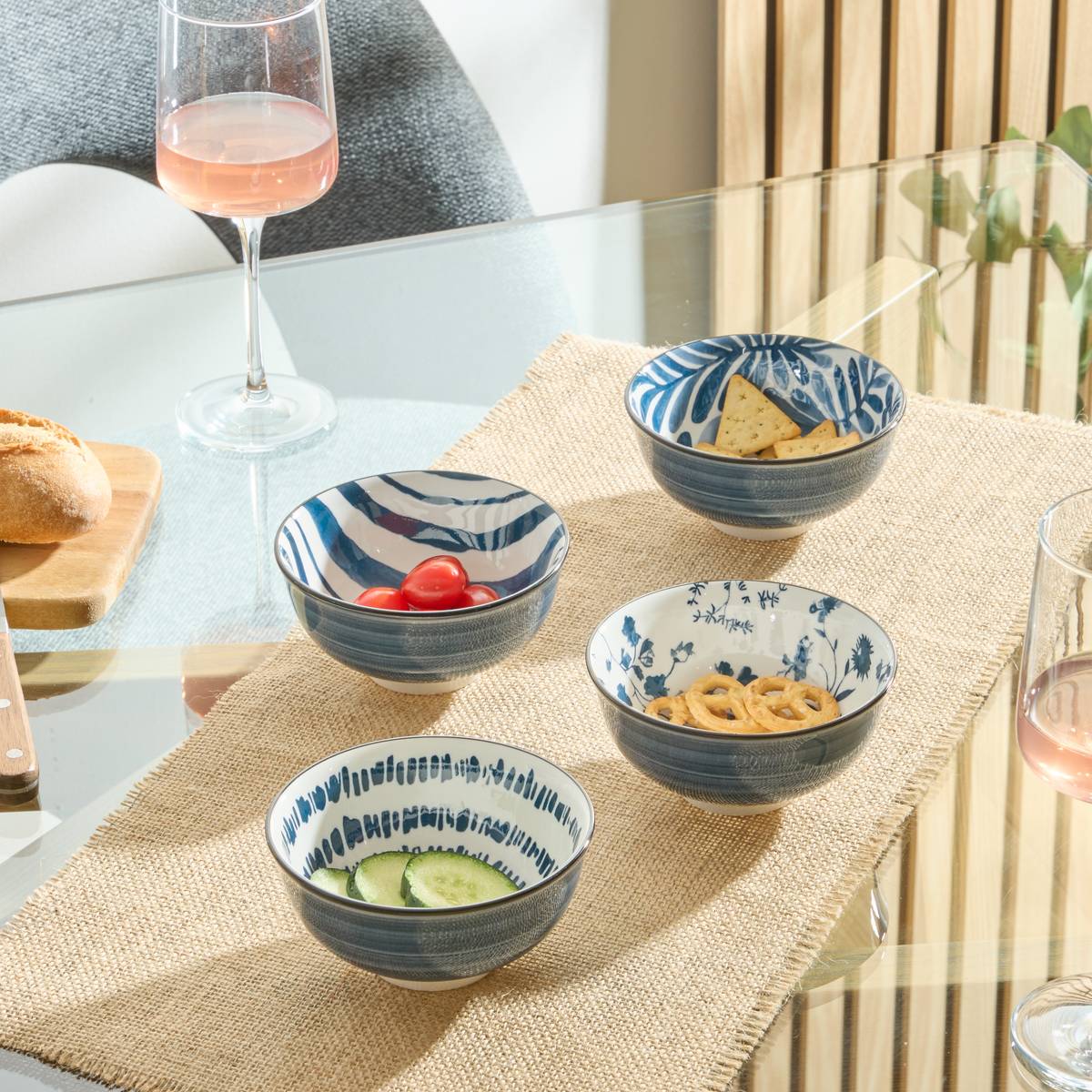 Small bowl "Umami" Porcelain, Blue