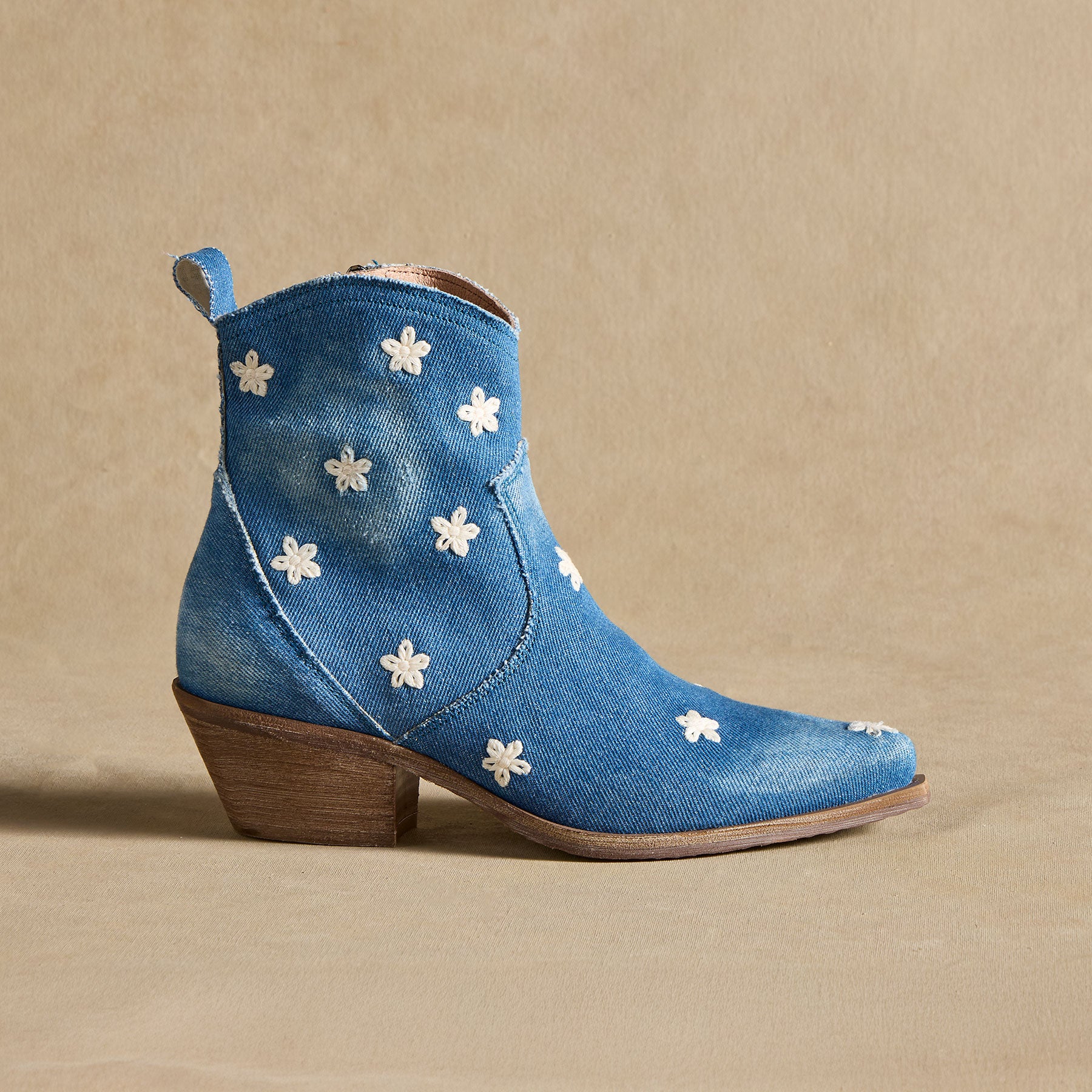 Daisy Denim Sojourner Boots - Sundance Clothing