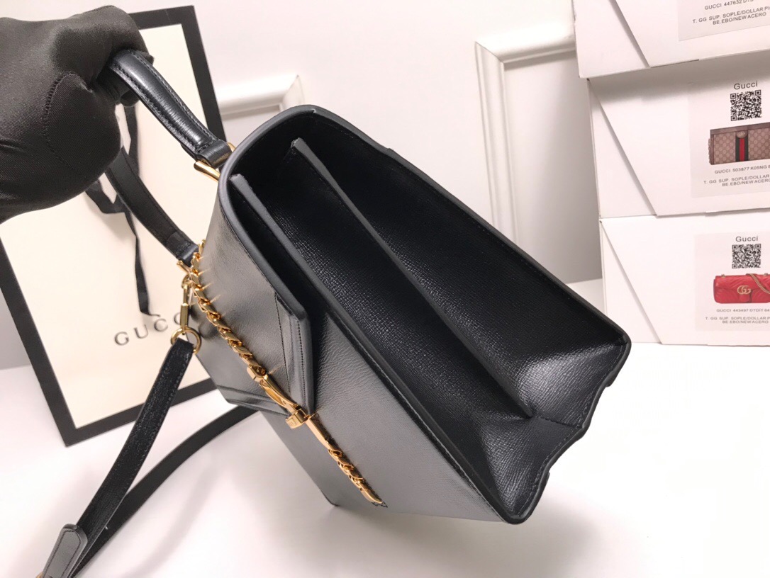 Replica Gucci Sylvie 1969 Small Top Handle Bag1:1High-quality replica