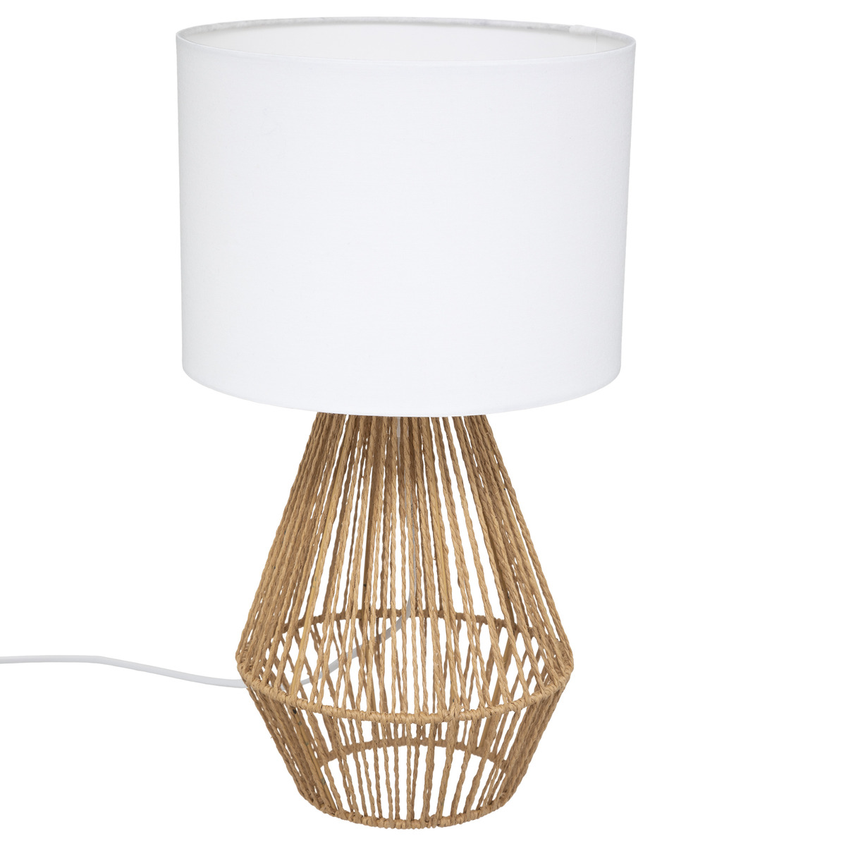 Lamp "Lila" Beige, H.40 cm