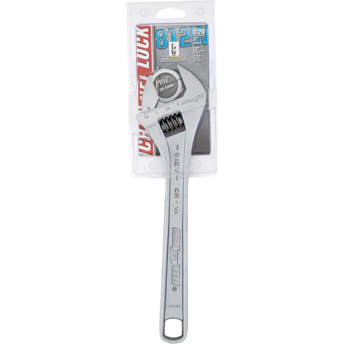 Channellock 12 In. Adjustable Wrench