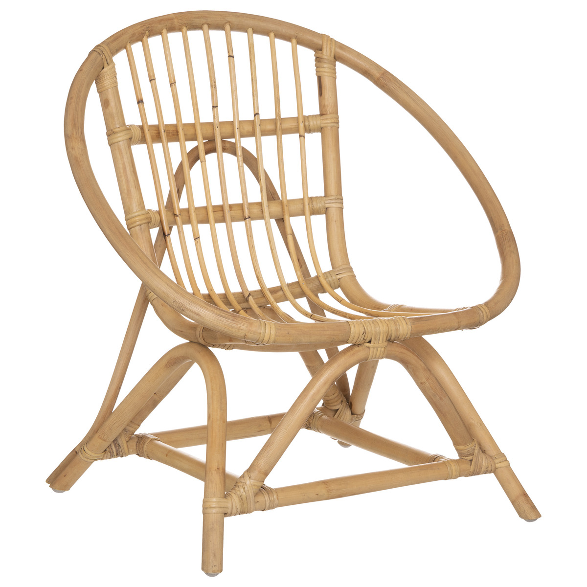 Kids armchair "L&eacute;o" Rattan