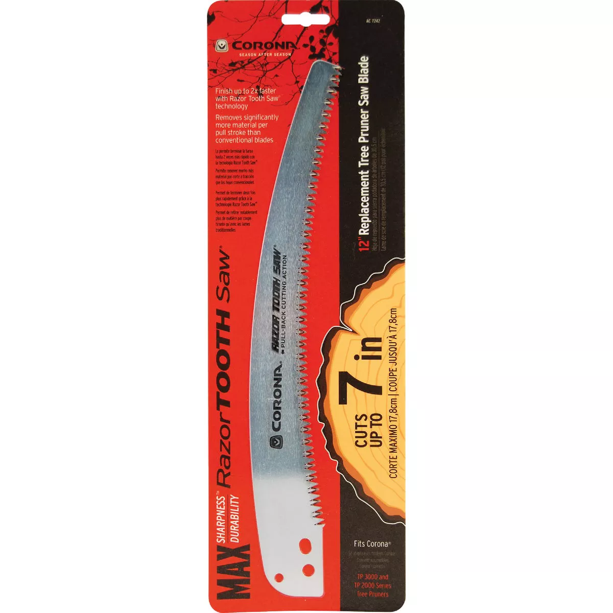 Corona Razor Tooth 13 In. Saw Tree Pruner Blade