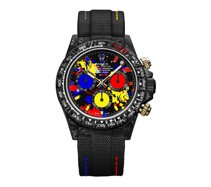 ROLEX Diw Daytona motley 3d series 40mm oyster black(1:1 replica) - Elite Watch Atelier