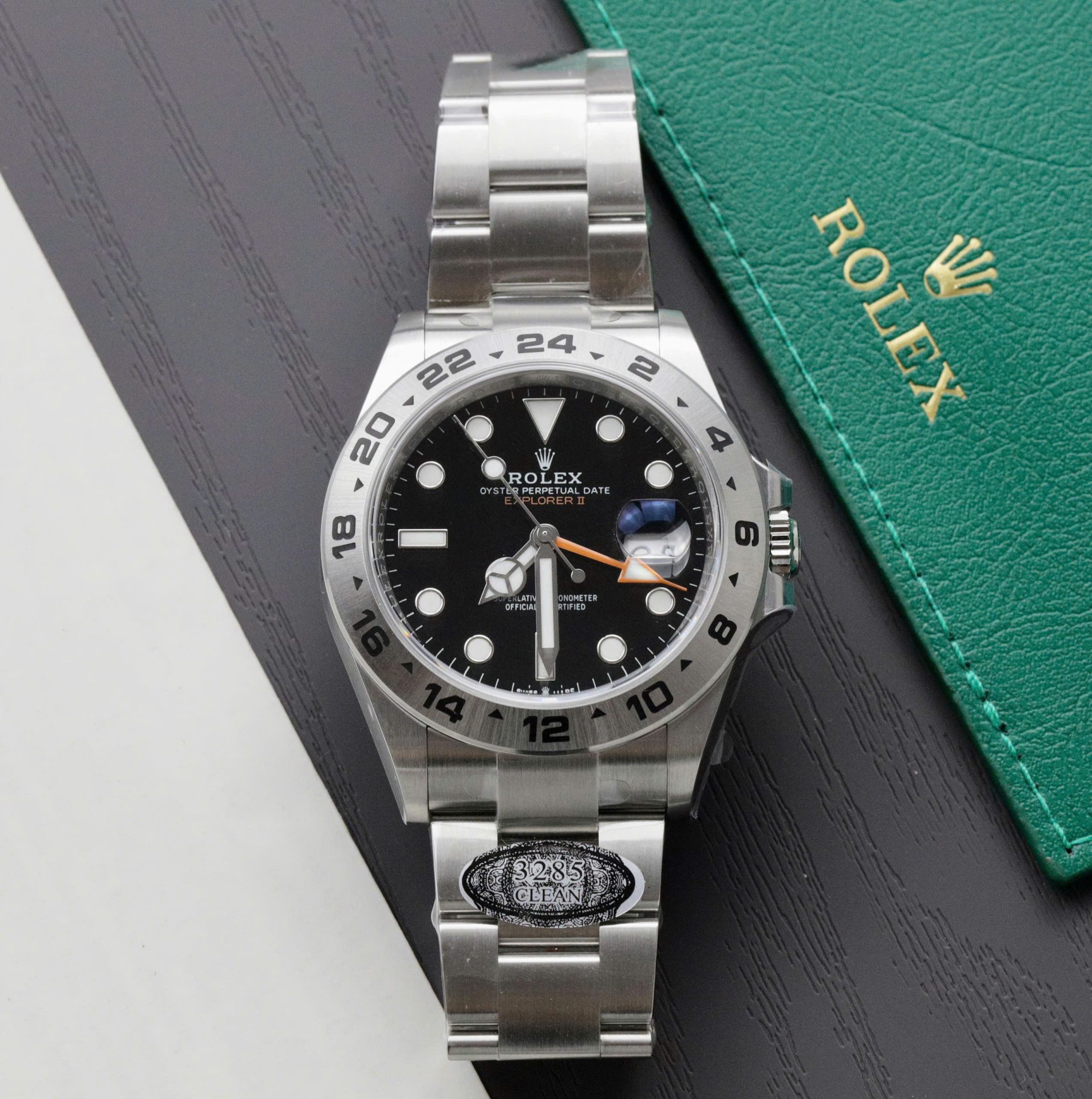 Rolex Explorer II 226570 Fake 11 Watch Black Dial Clean Factory 42mm - Elite Watch Atelier