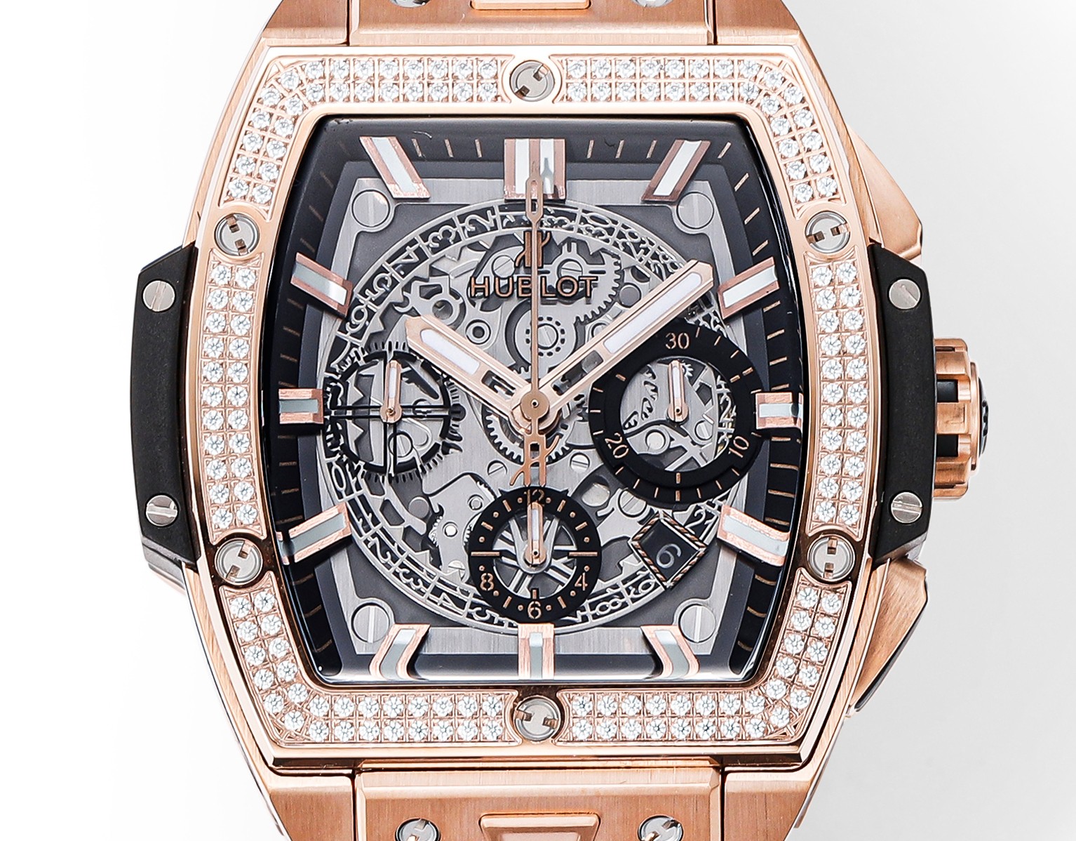Hublot Spirit of Big Bang Textured Rubber Strap(1:1 replica) - Elite Watch Atelier