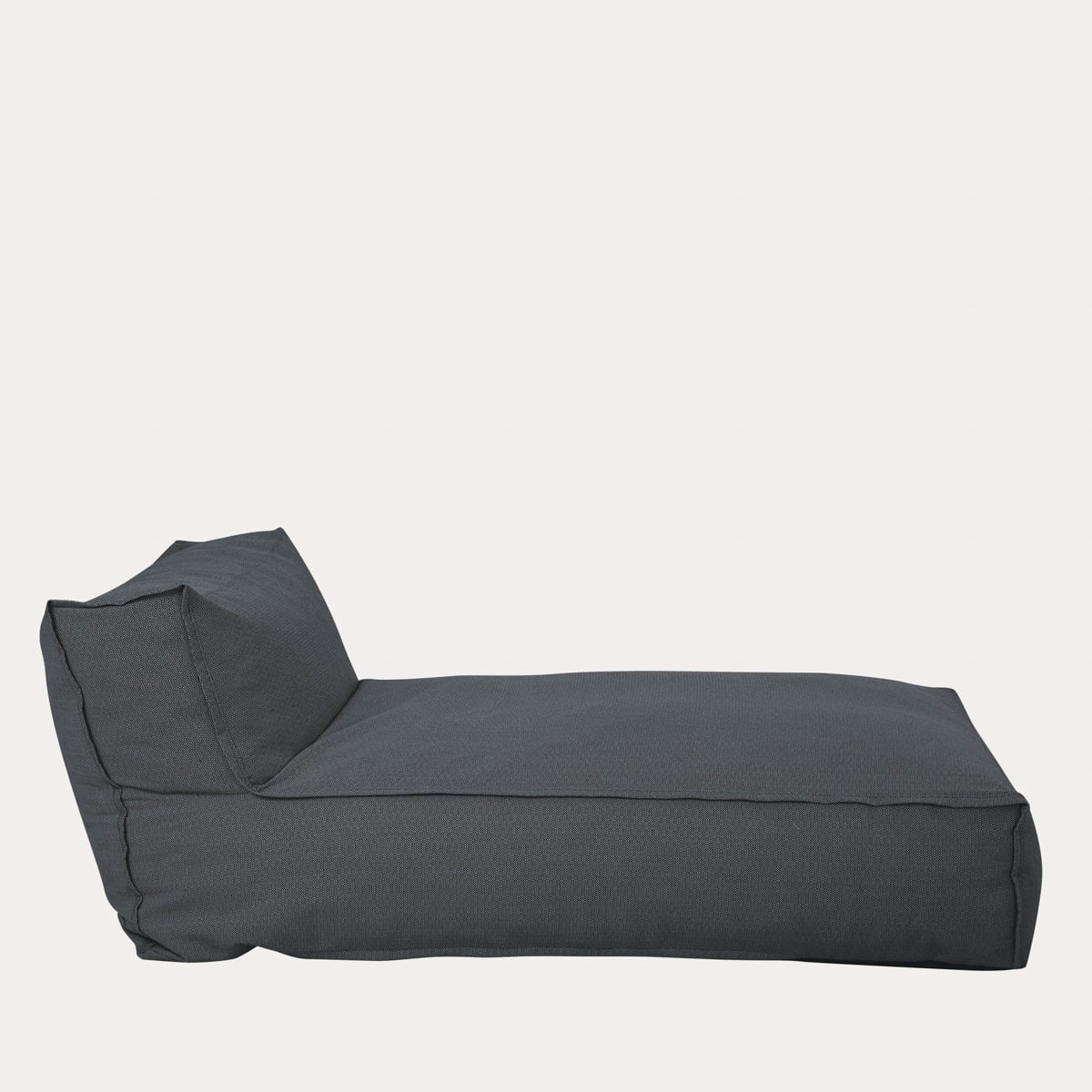 Leżanka BAGSY szara 95x175x80 cm