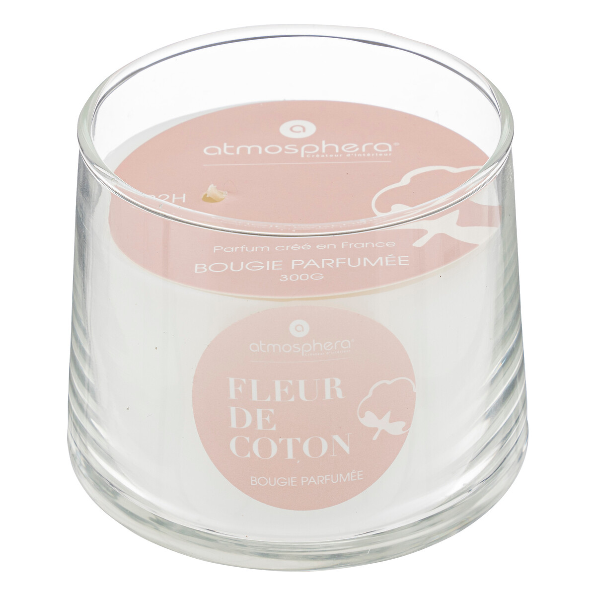 Scented candle "Izor" Cotton flower, 300g