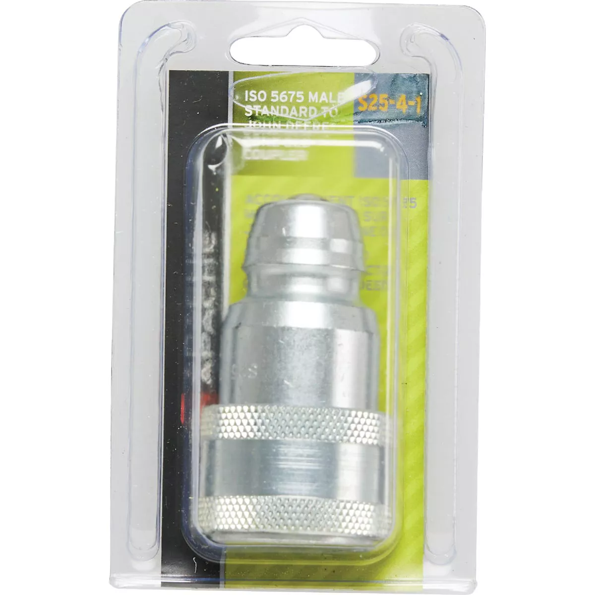 Apache Steel ISO Male Tip to John Deere Cone Style Body Coupler